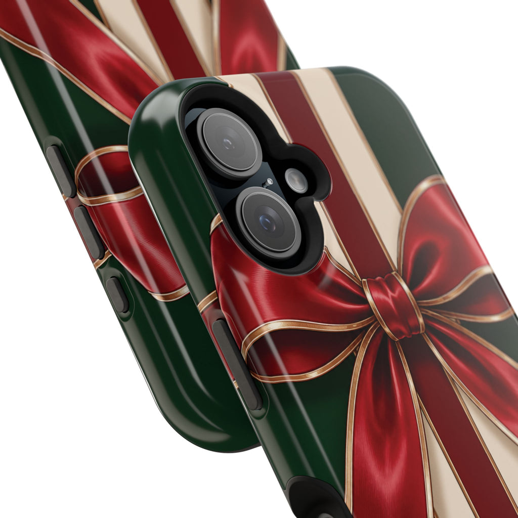 Christmas Gift Bow Magnetic Phone Case