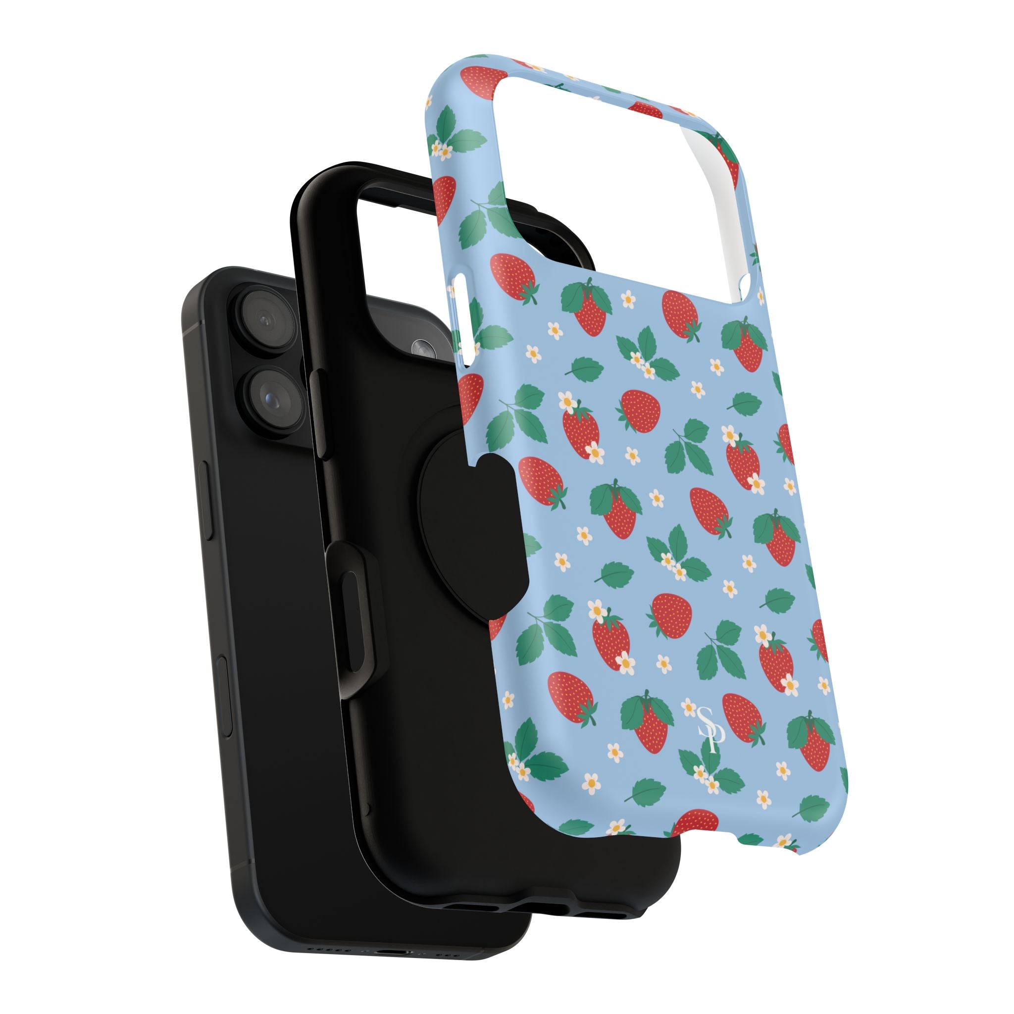 Strawberry Impact-Resistant Cases