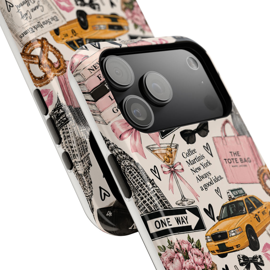 Pink New York Magnetic Phone Case