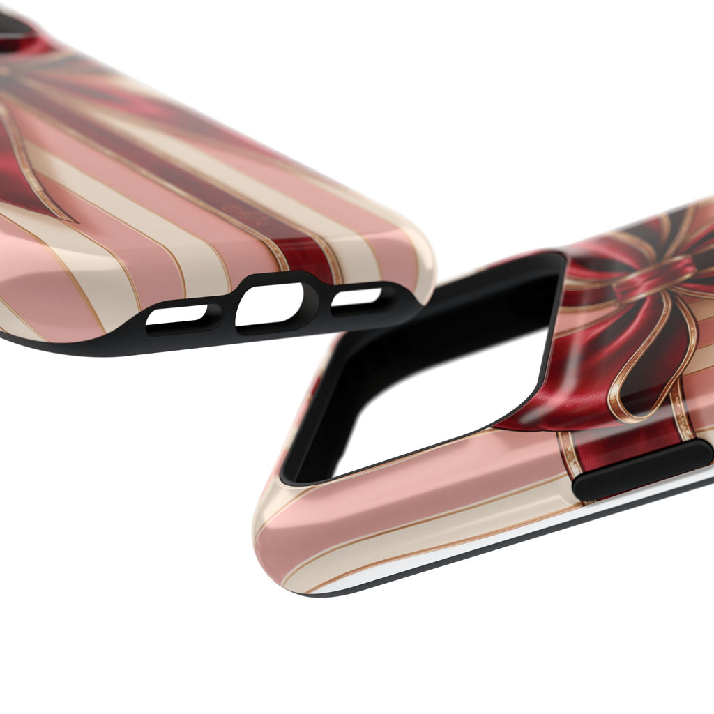 Red Bow Gift Wrap Magnetic Phone Case