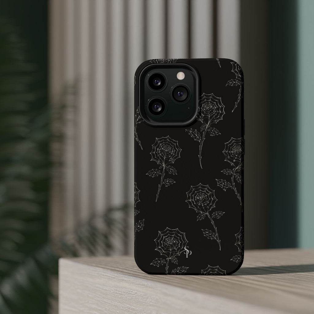 Web of Roses Magnetic Impact-Resistant Phone Case