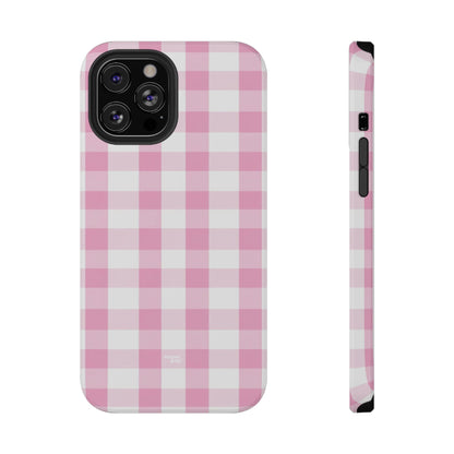 Pink Gingham Phone Case