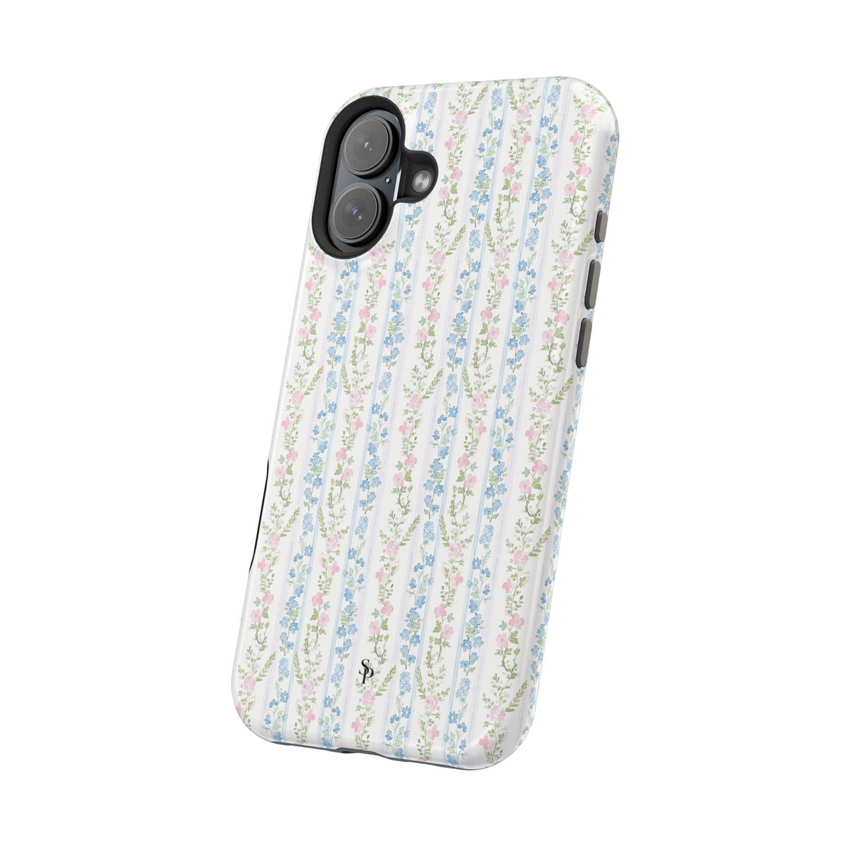 Pastel Floral Pattern Magnetic Tough Case