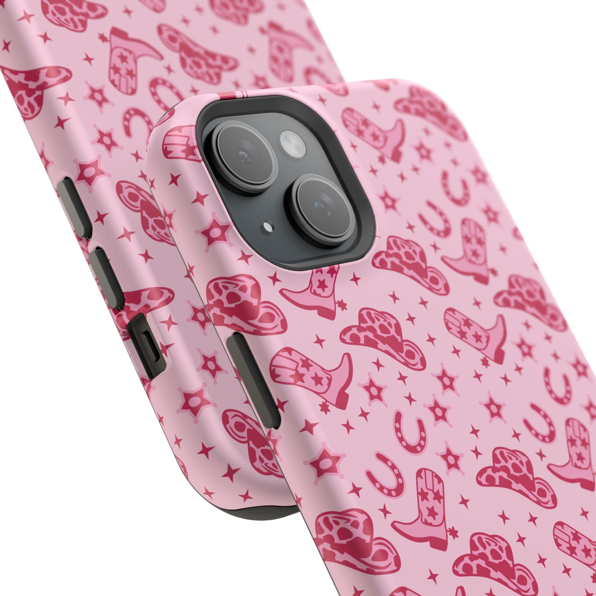 Pink Cowgirl Impact-Resistant Case