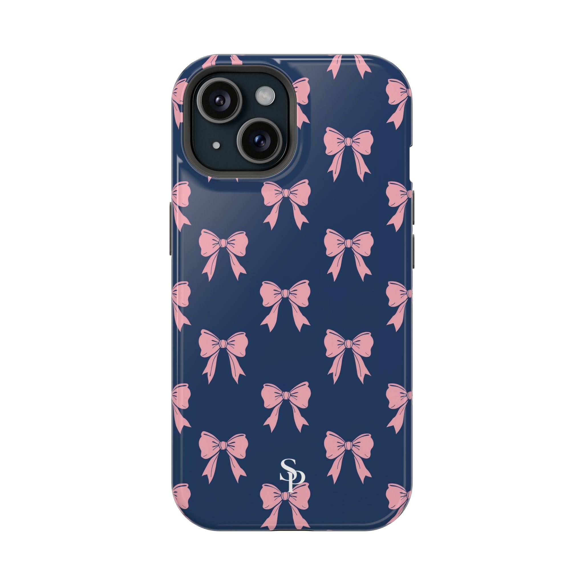 Chic Bow Impact-Resistant Phone Case