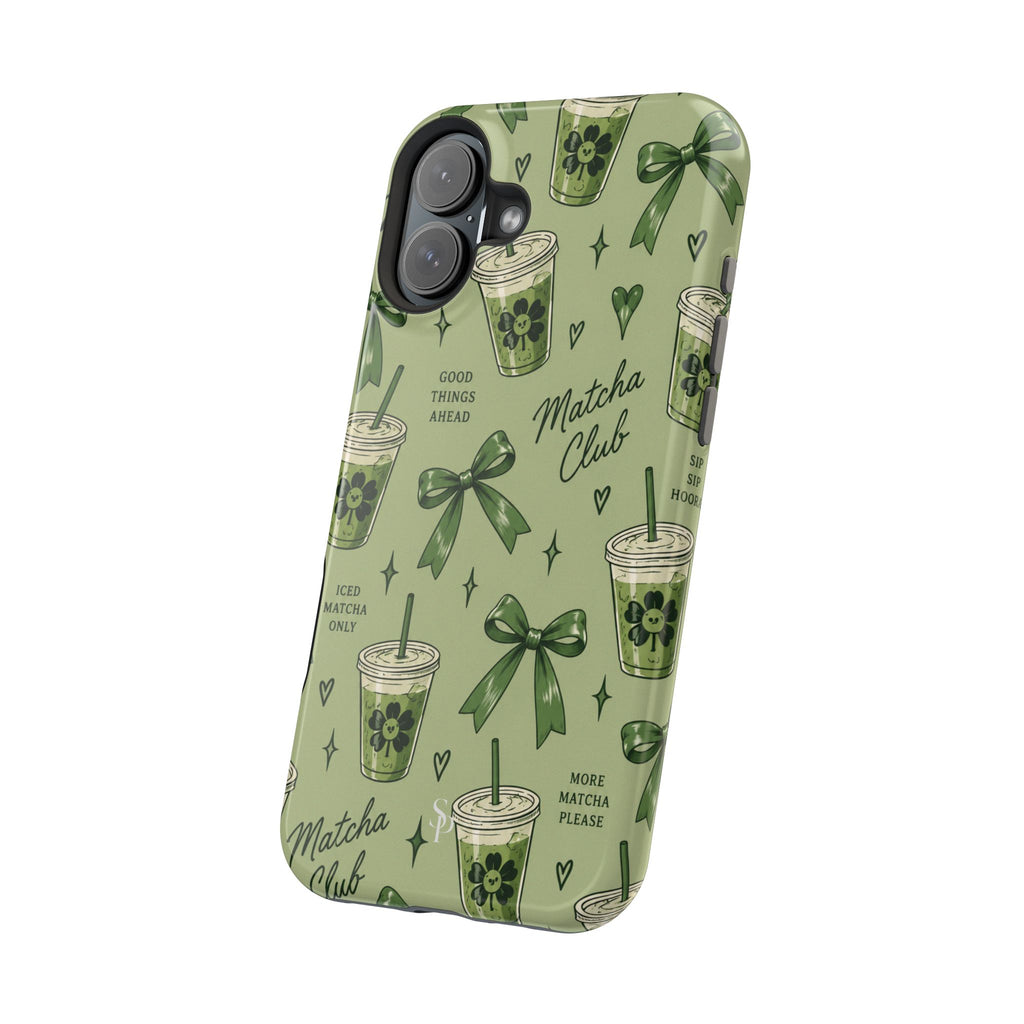 Matcha Club Magnetic Impact-Resistant Case