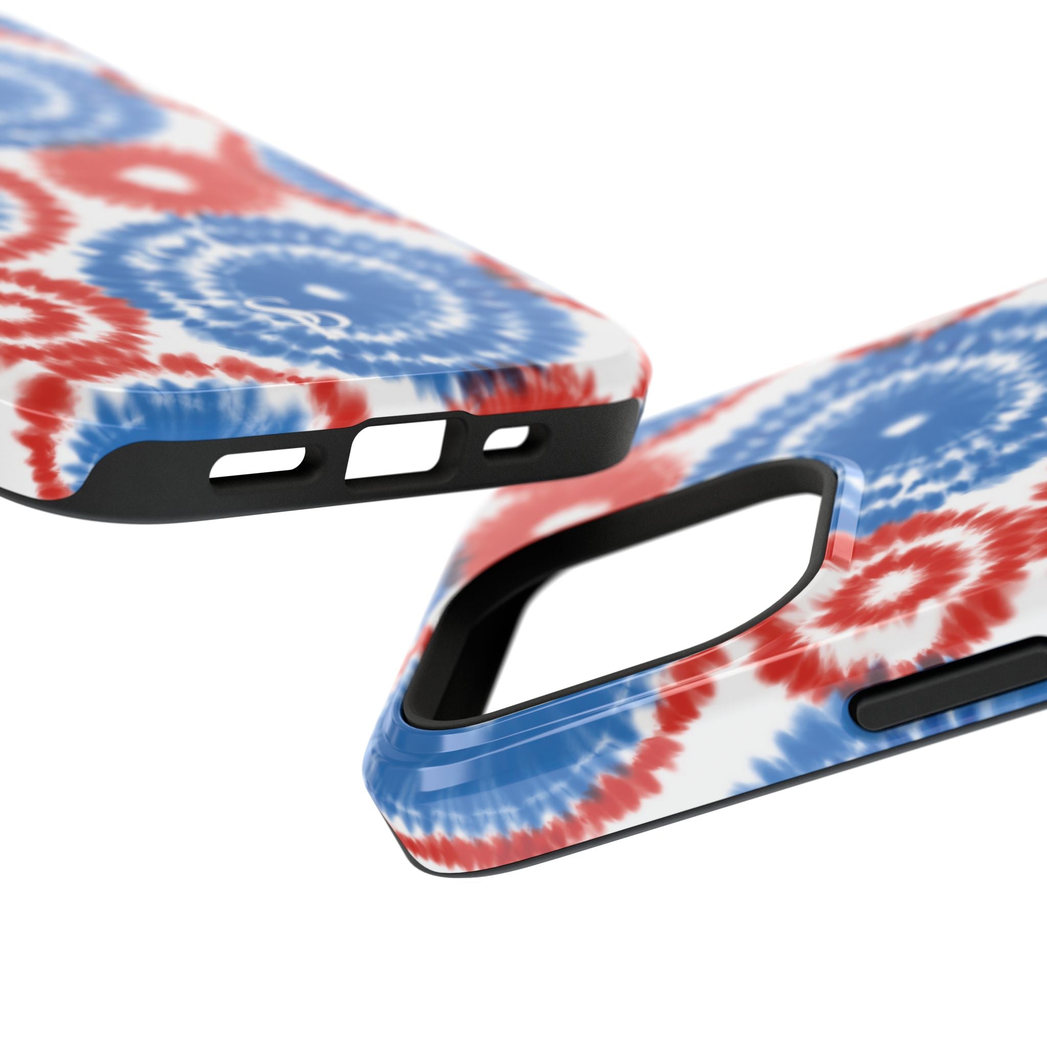 Patriotic Tie Dye Impact Resistant Phone Case