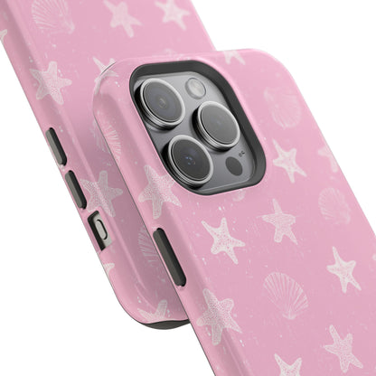 Pink Coastal Impact-Resistant Phone Case