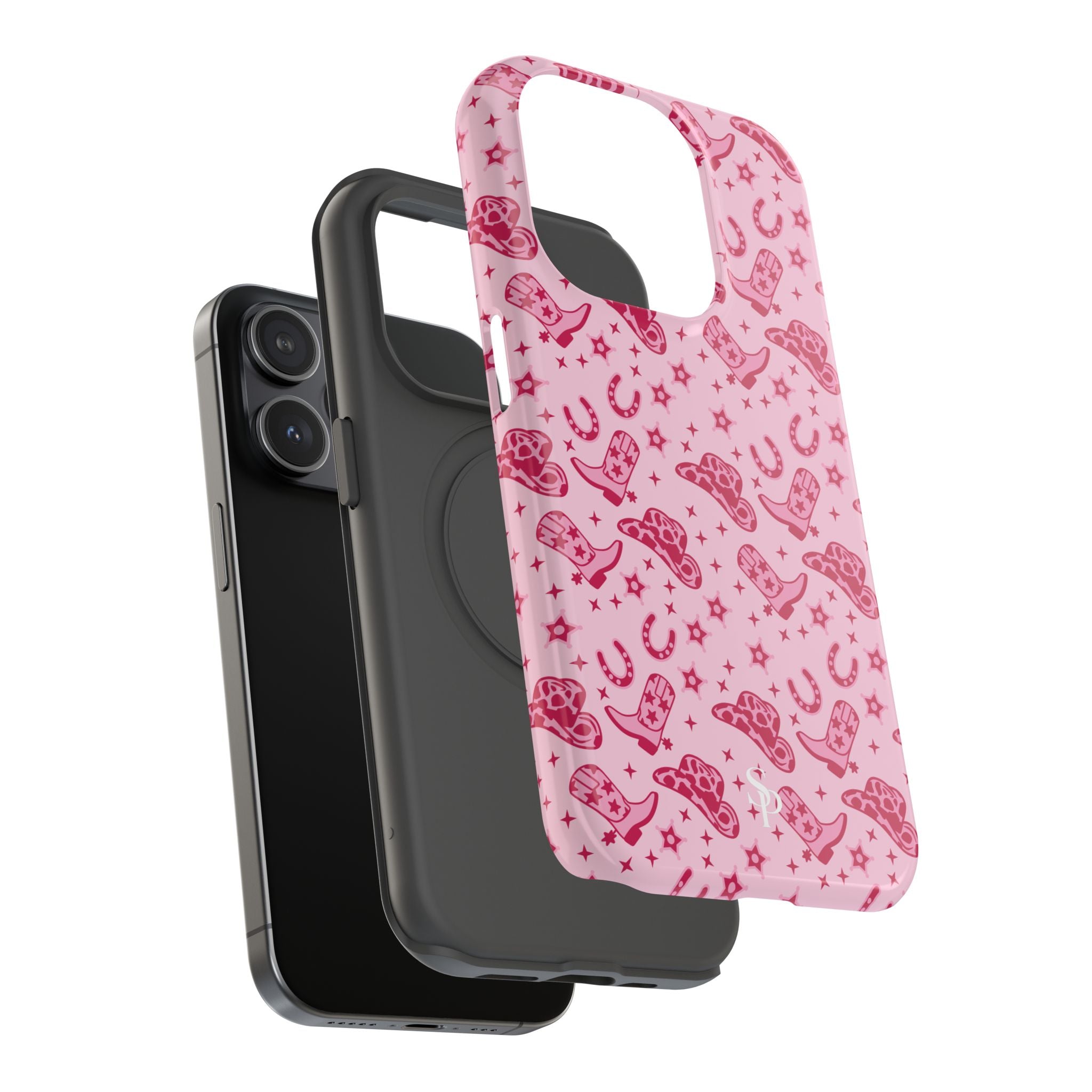 Pink Cowgirl Impact-Resistant Case