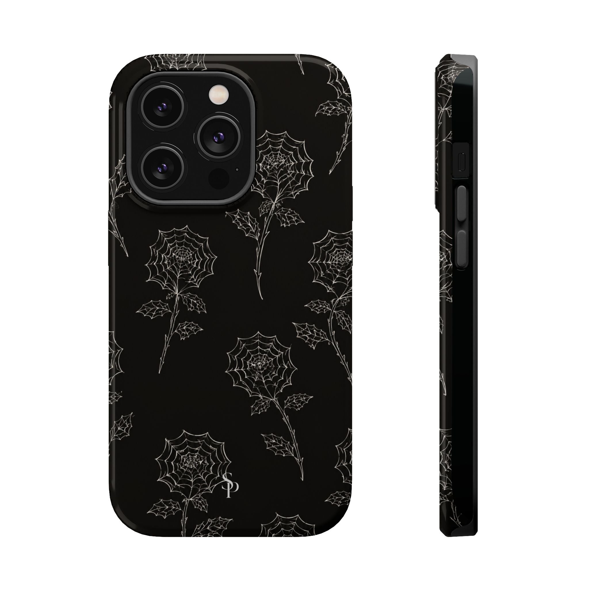 Web of Roses Magnetic Impact-Resistant Phone Case