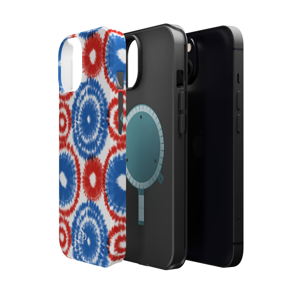 Patriotic Tie-Dye Magnetic Tough Case