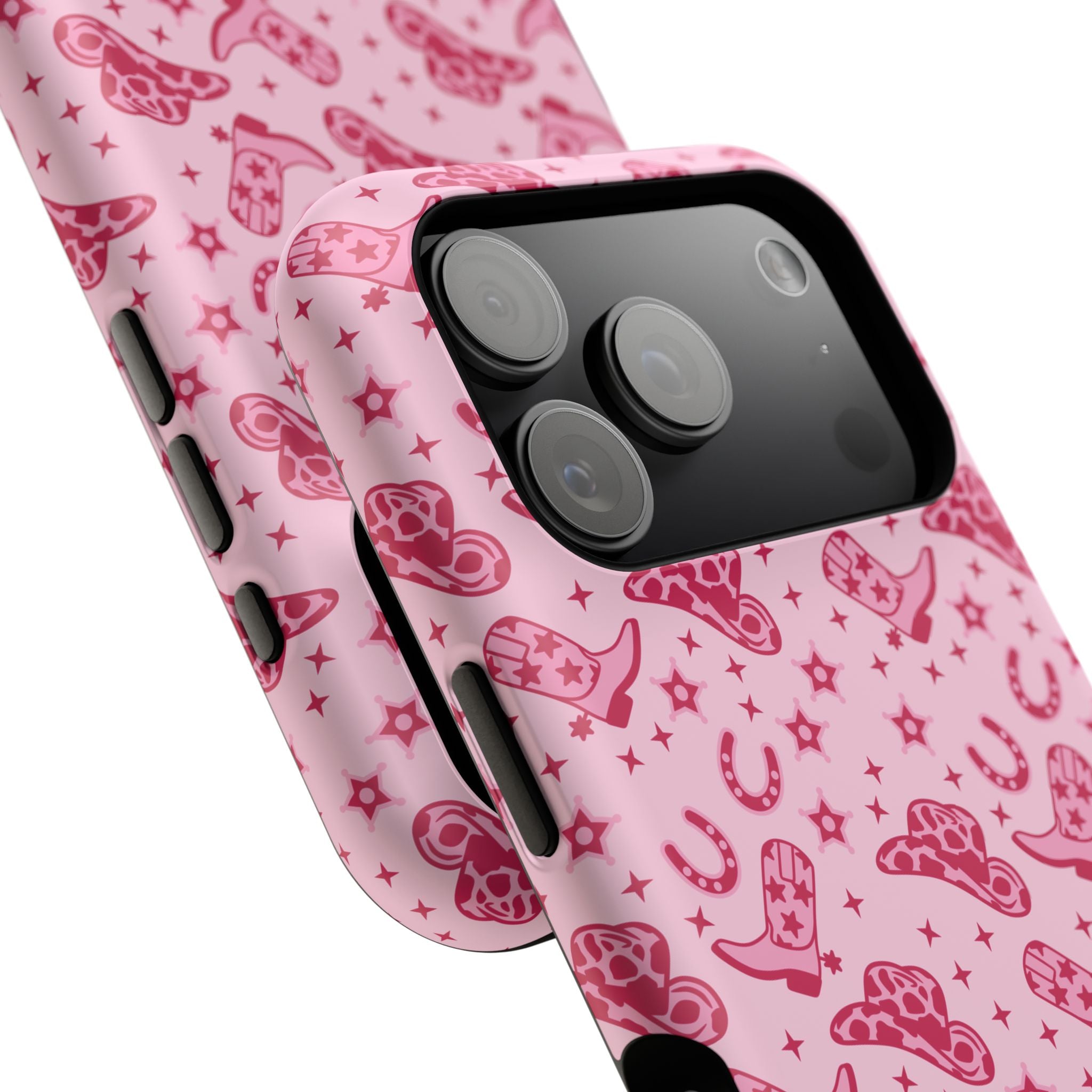 Pink Cowgirl Impact-Resistant Case