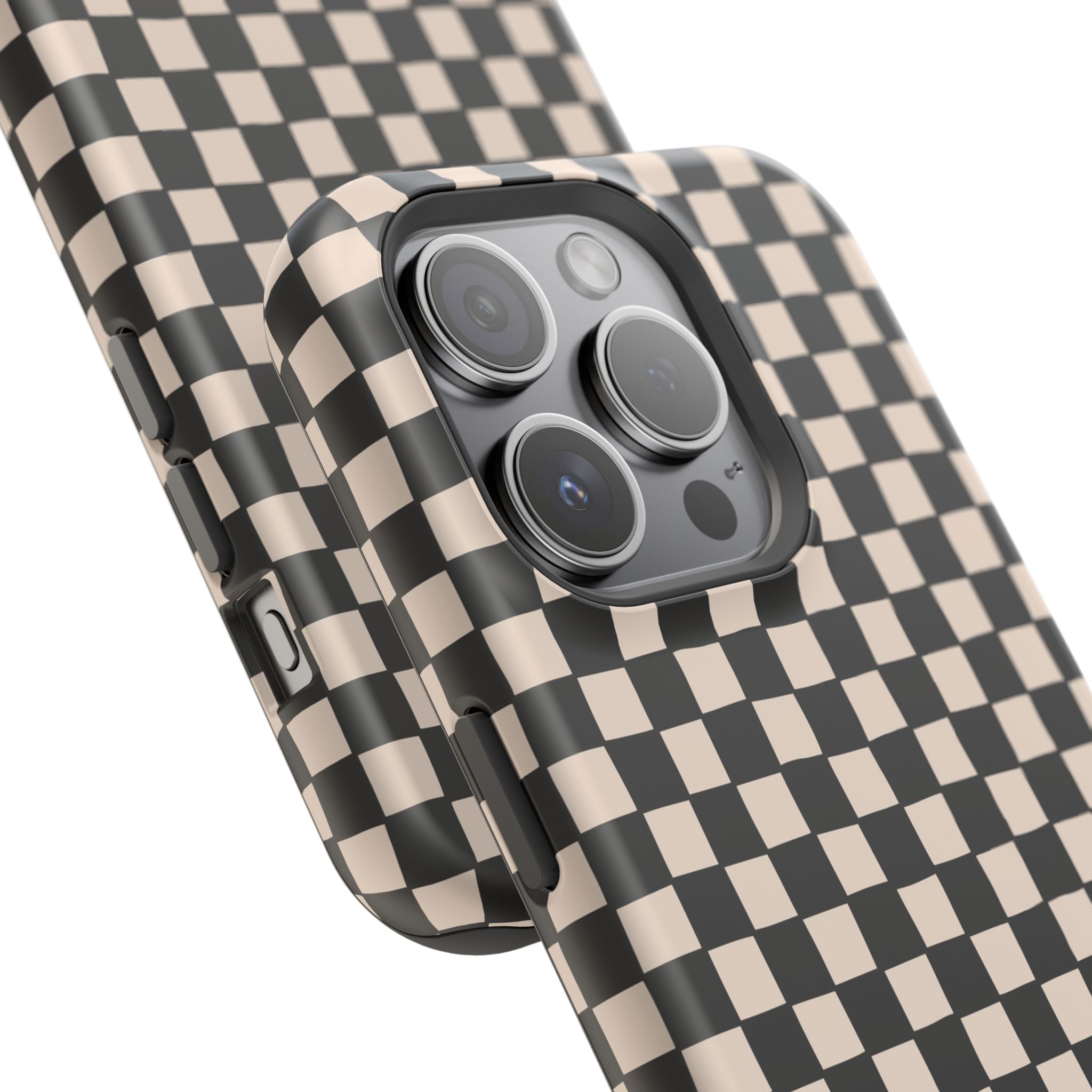 Checkerboard Impact-Resistant Case