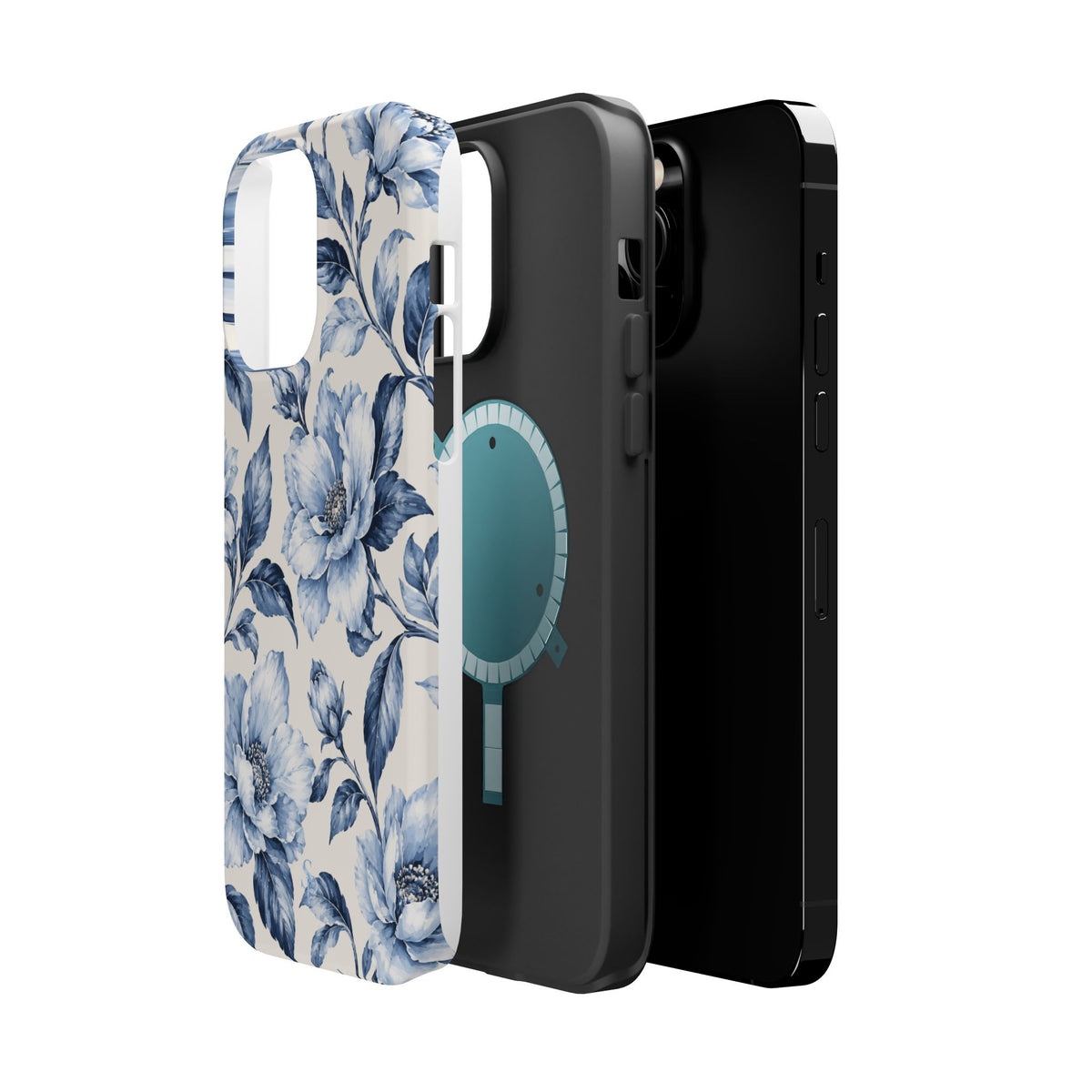 Glacier Floral Magnetic Phone Case