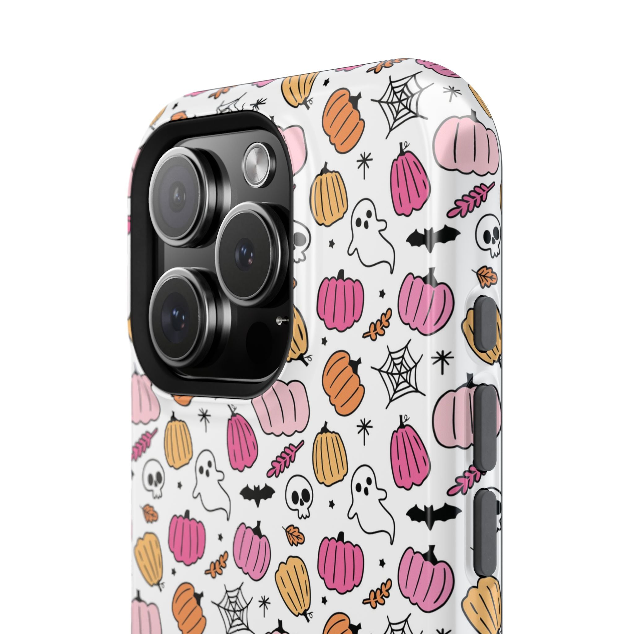 Pink Halloween Impact-Resistant Cases