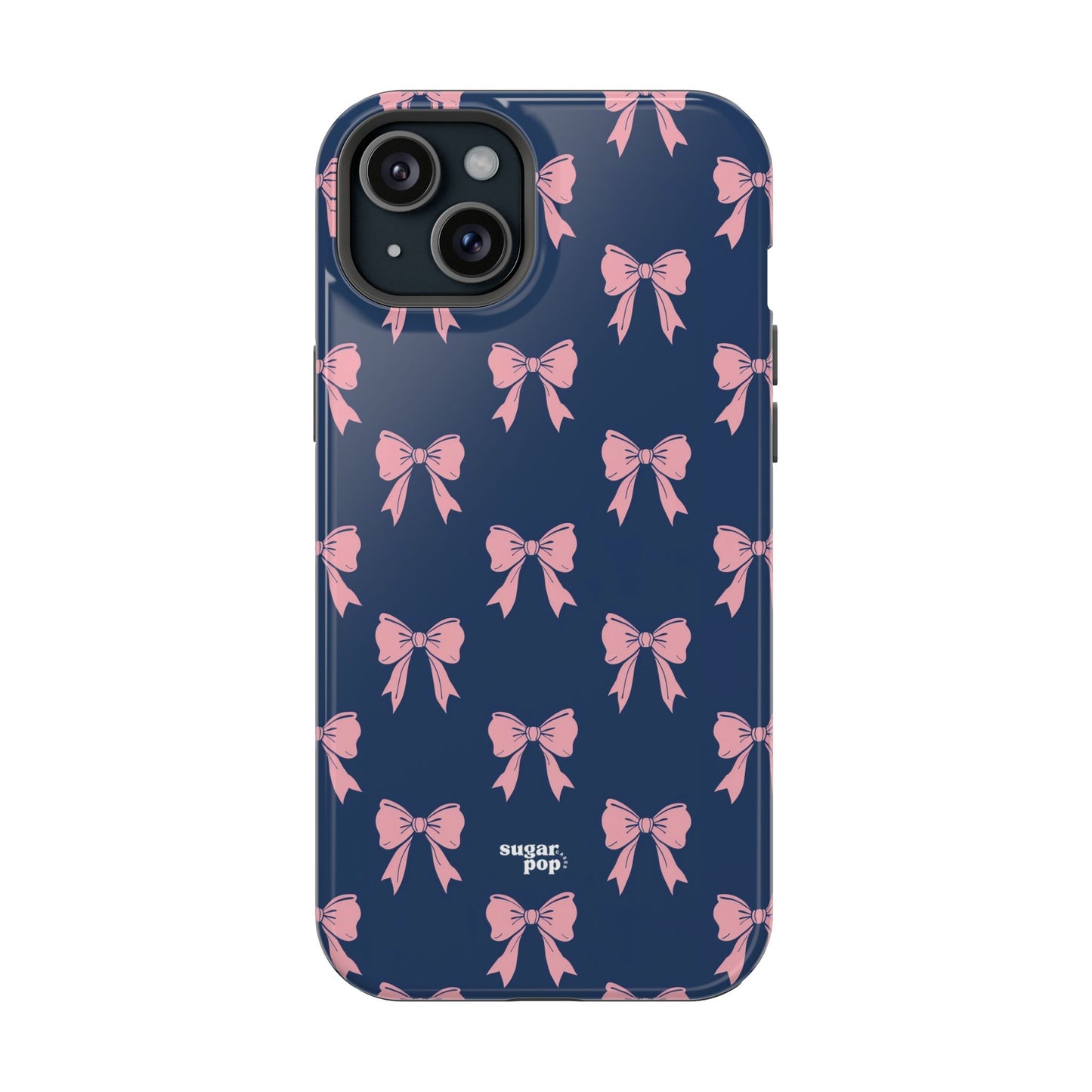 Chic Bow Impact-Resistant Phone Case