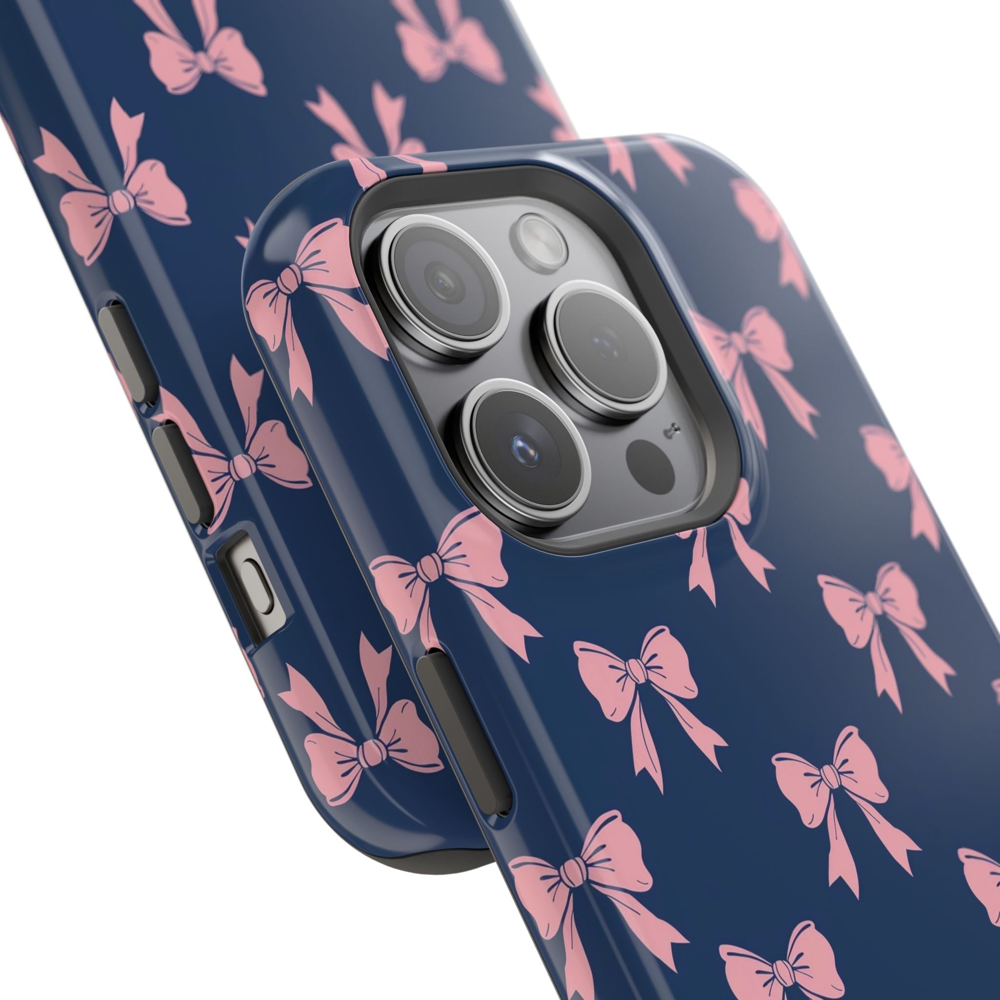 Chic Bow Impact-Resistant Phone Case