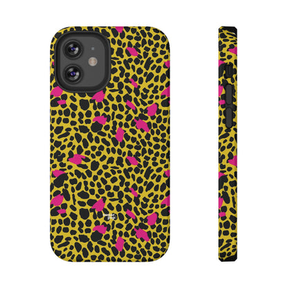 Leopard Print Impact-Resistant Phone Case