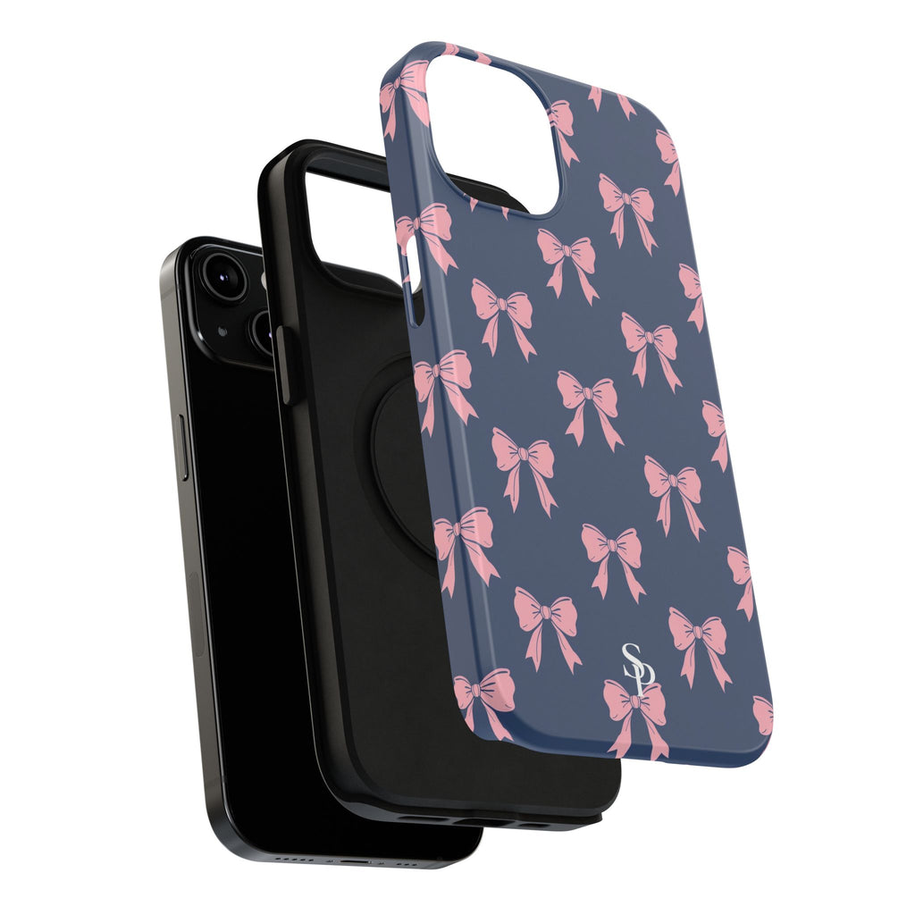 Chic Bow Impact-Resistant Phone Case