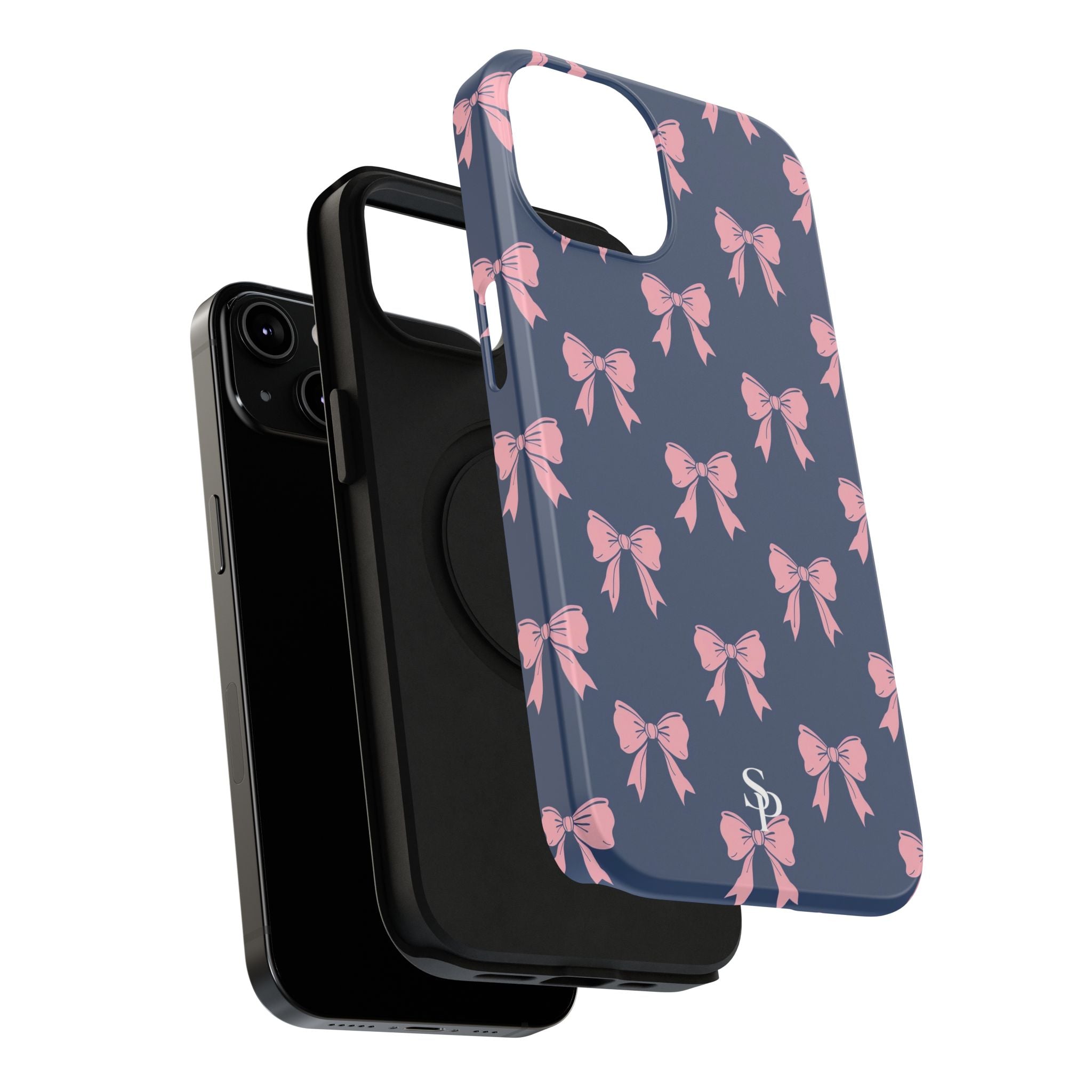 Chic Bow Impact-Resistant Phone Case