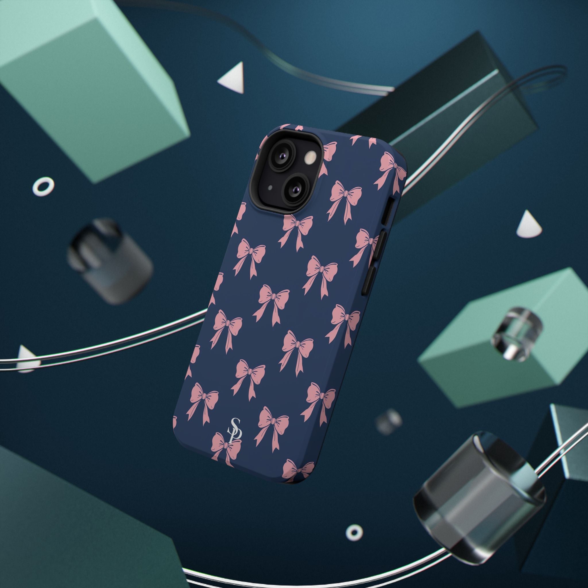Chic Bow Impact-Resistant Phone Case