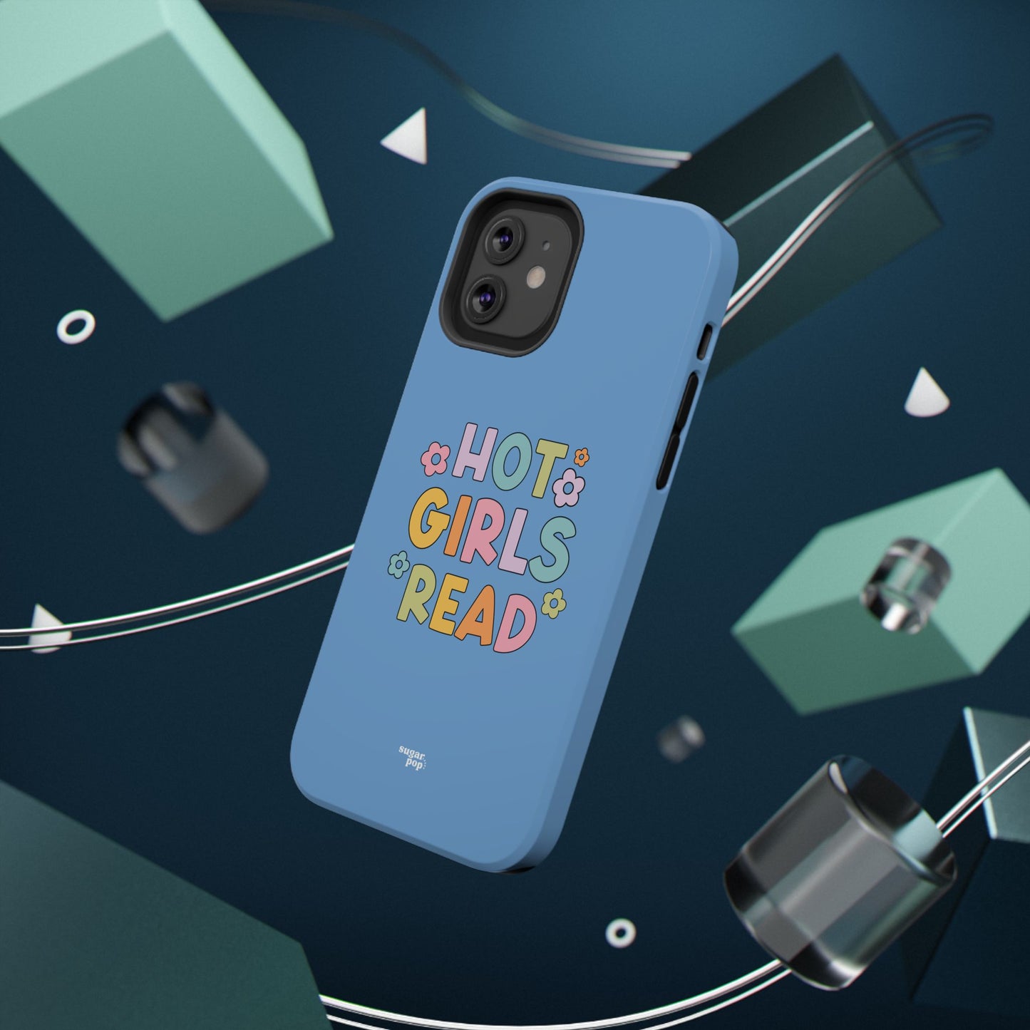 Hot Girls Read Impact-Resistant Phone Case - Design for Book Lovers