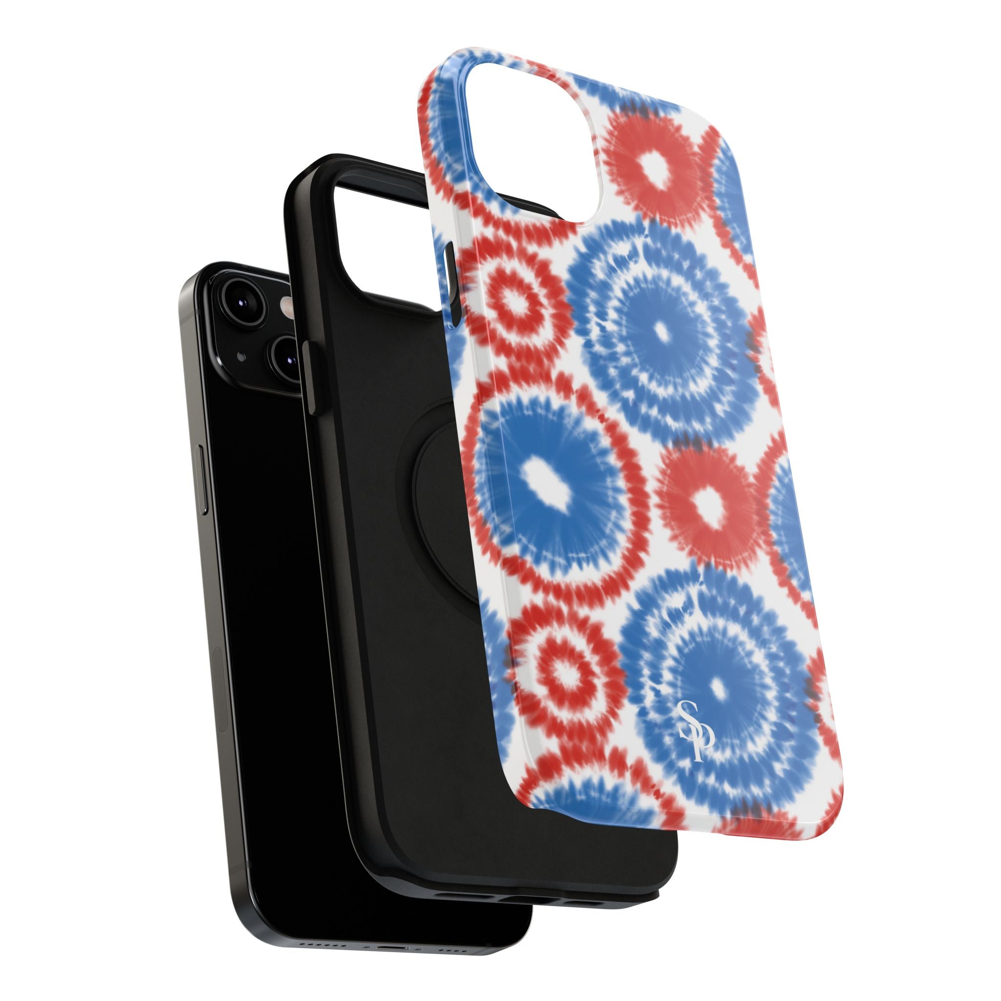 Patriotic Tie Dye Impact Resistant Phone Case