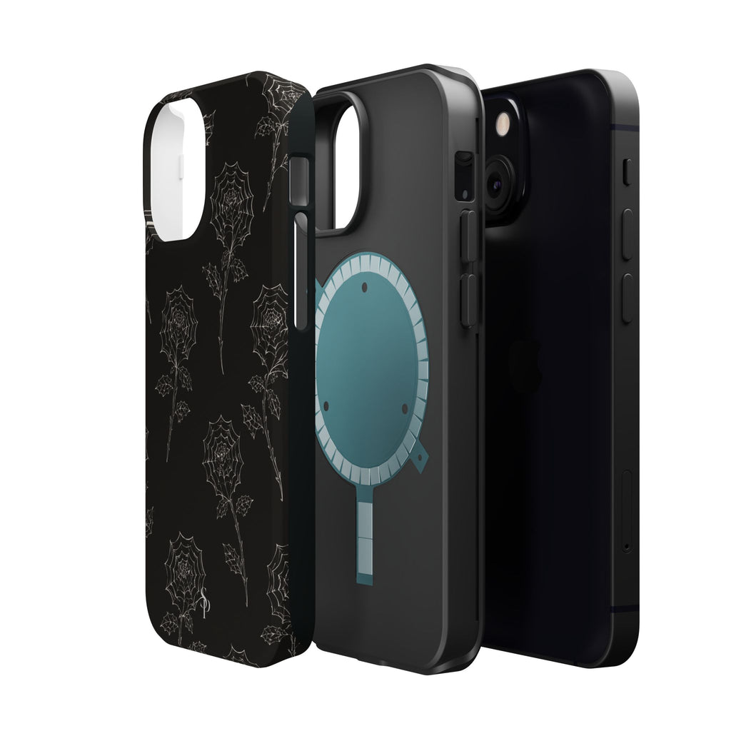 Web of Roses Magnetic Impact-Resistant Phone Case