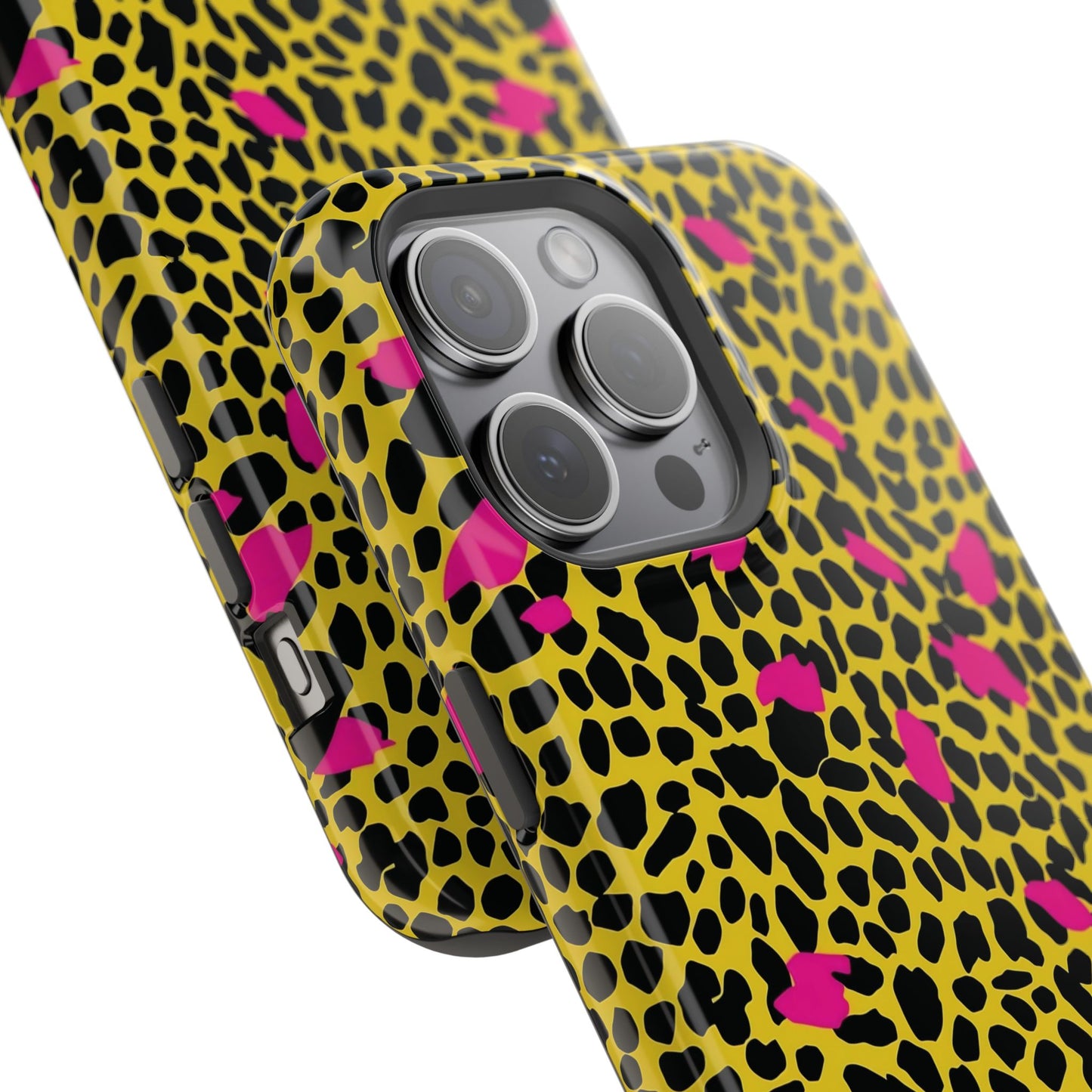 Leopard Print Impact-Resistant Phone Case