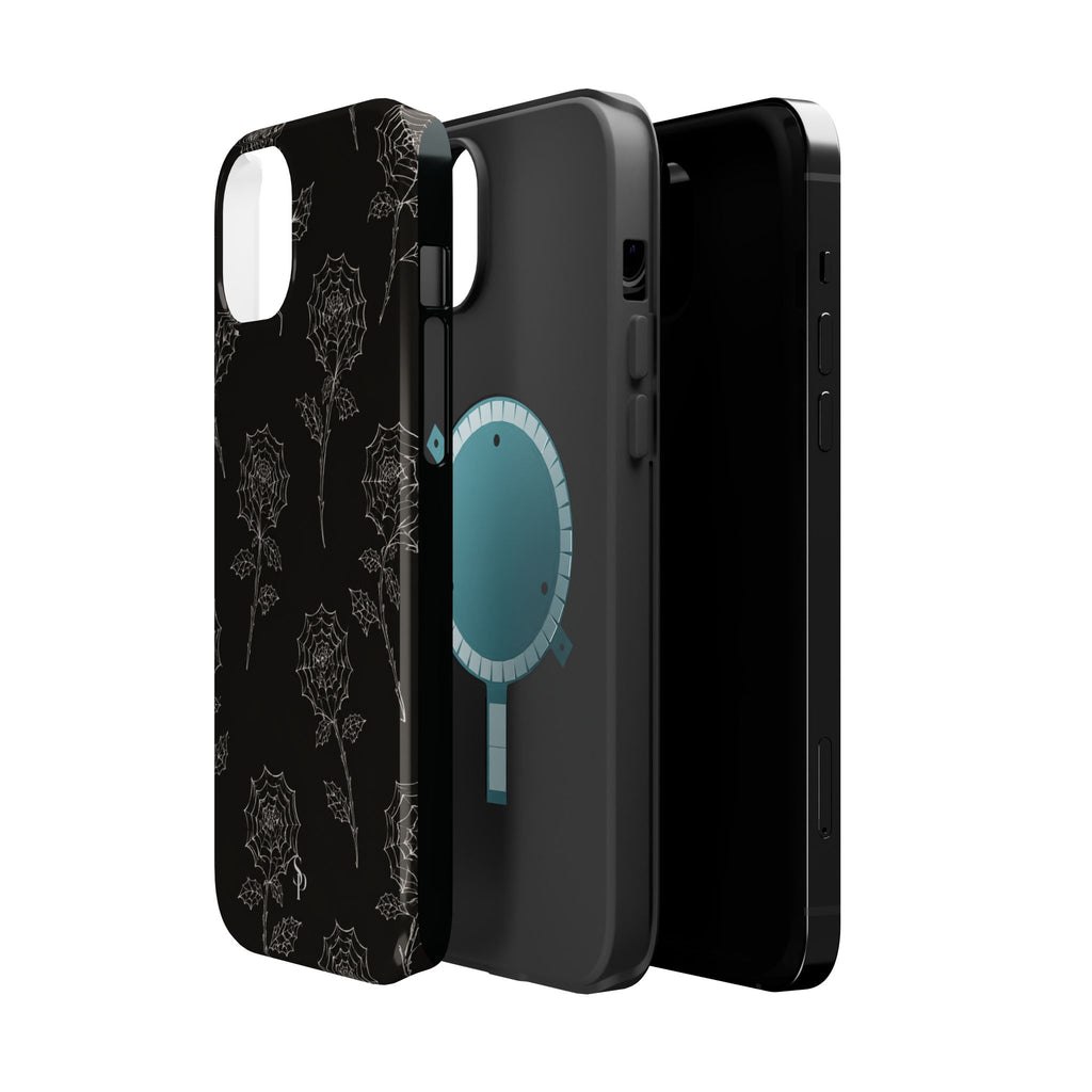 Web of Roses Magnetic Impact-Resistant Phone Case