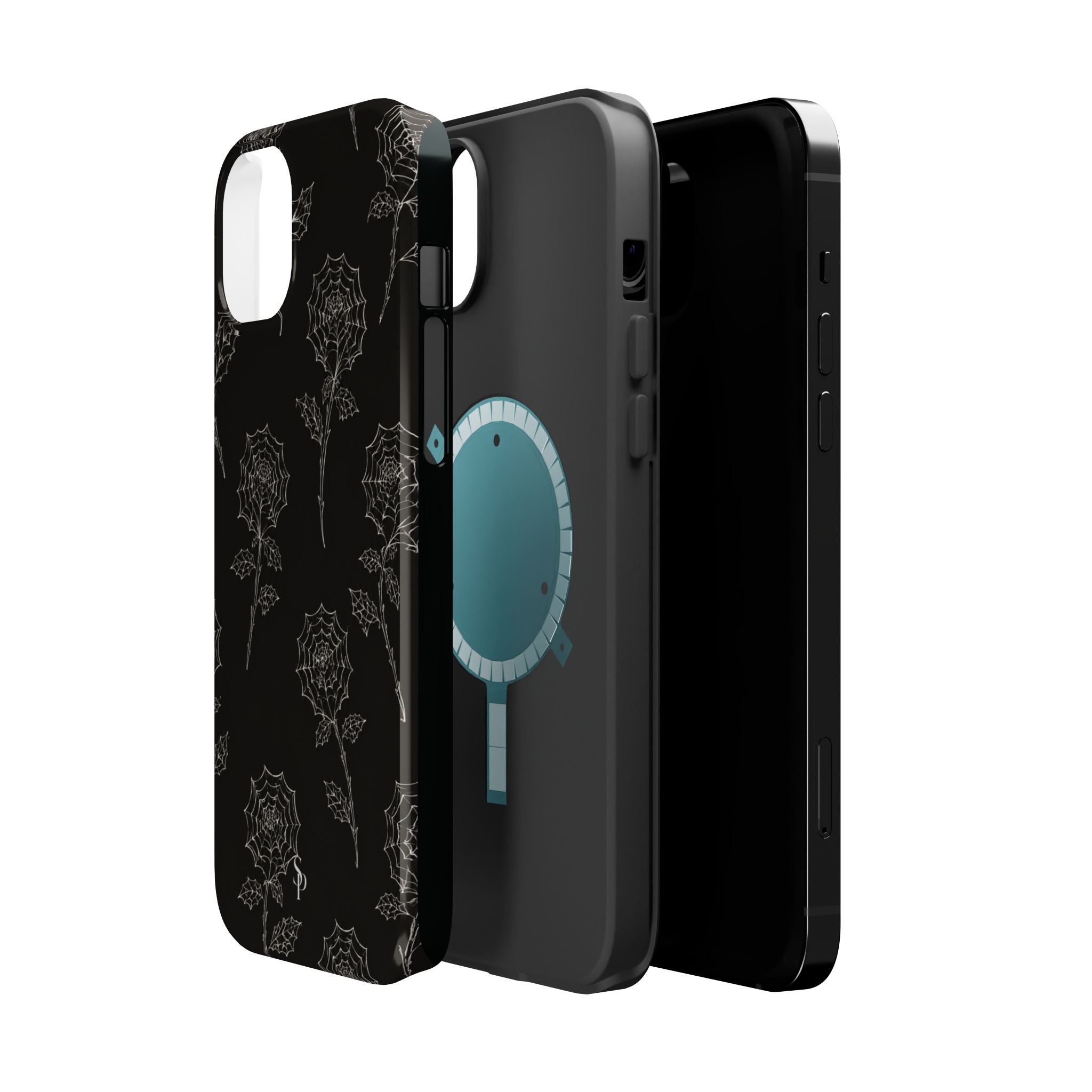 Web of Roses Magnetic Impact-Resistant Phone Case