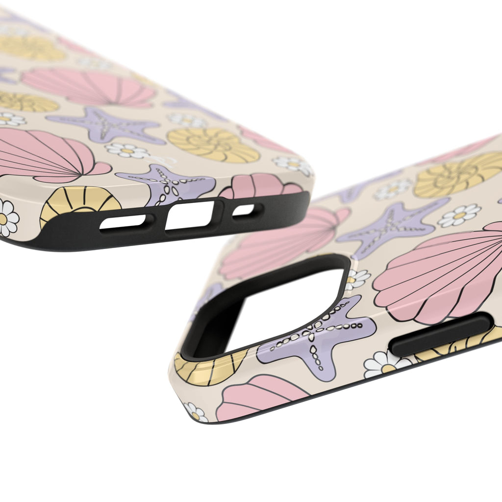 Coastal Shells Impact-Resistant Phone Case