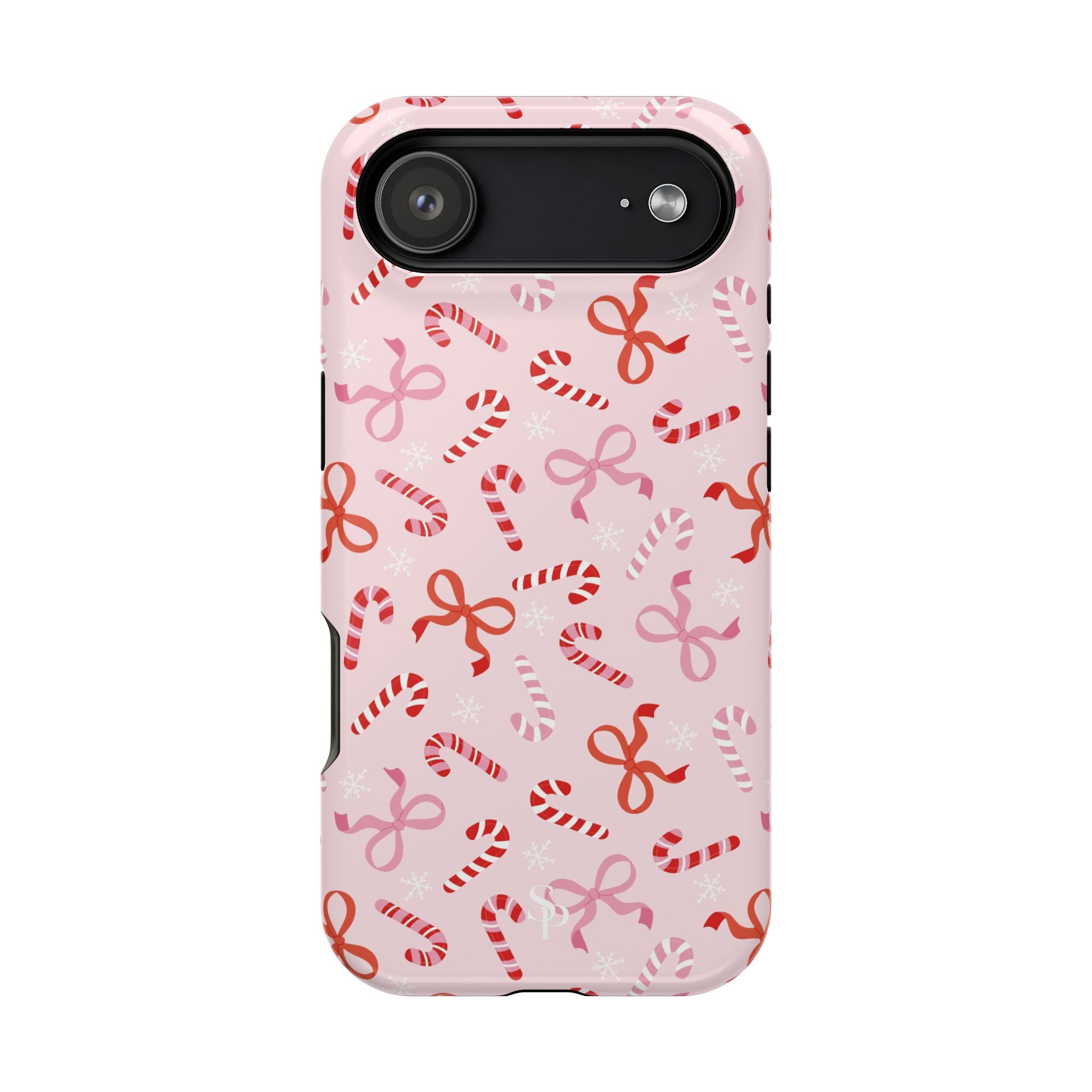 Candy Cane Impact-Resistant Phone Case - Limited Edition