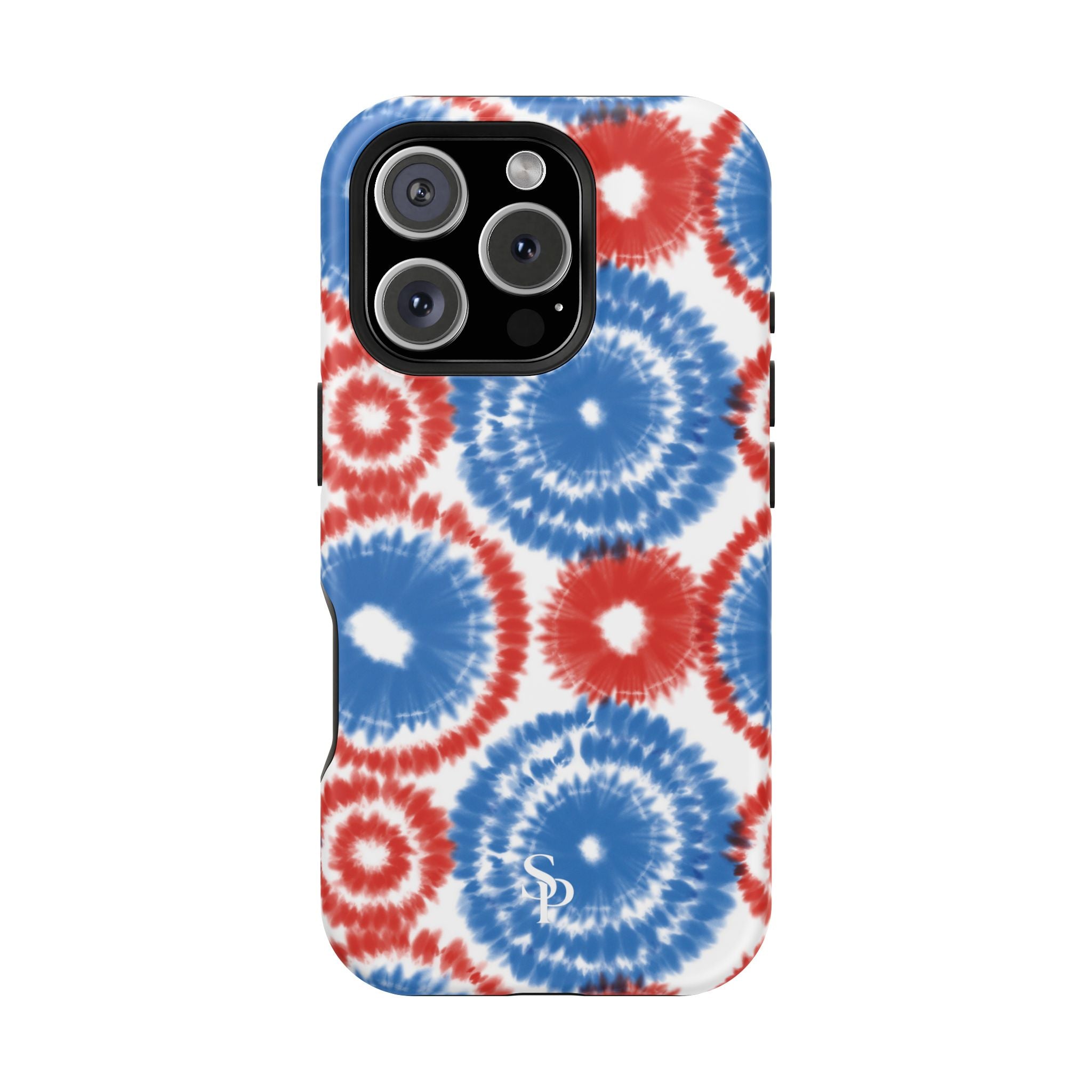 Patriotic Tie Dye Impact Resistant Phone Case