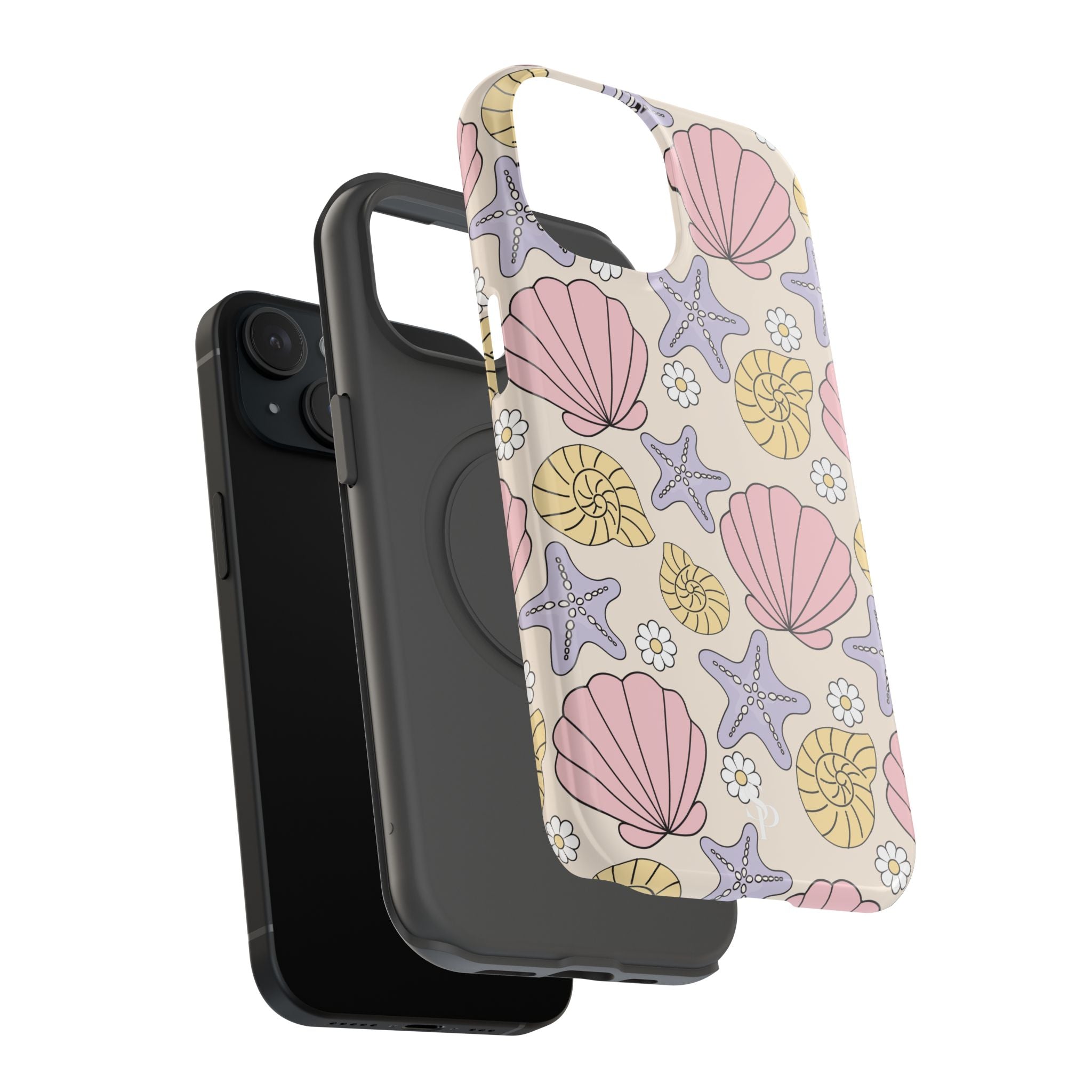 Coastal Shells Impact-Resistant Phone Case