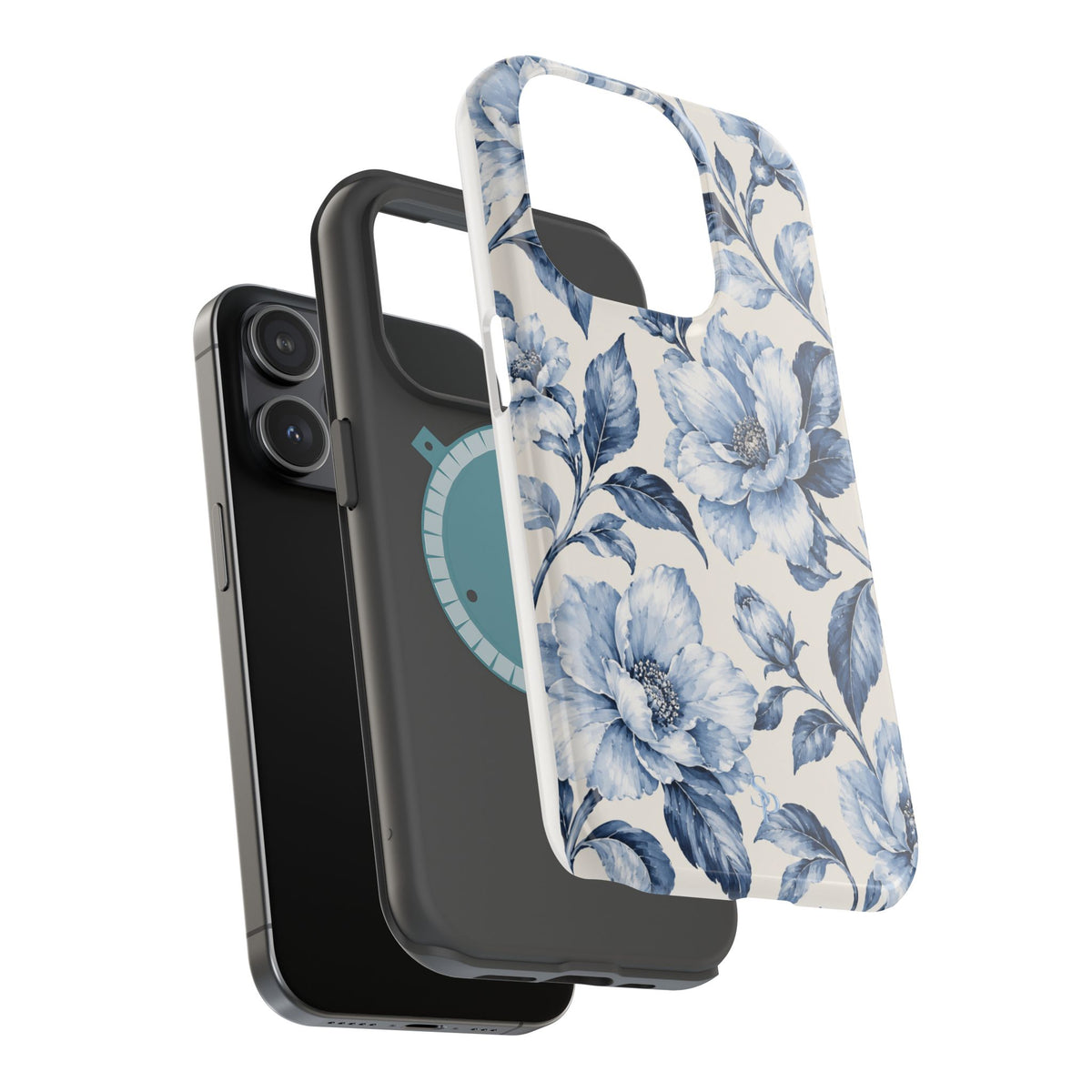Glacier Floral Magnetic Phone Case