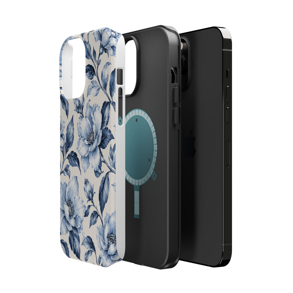 Glacier Floral Magnetic Phone Case