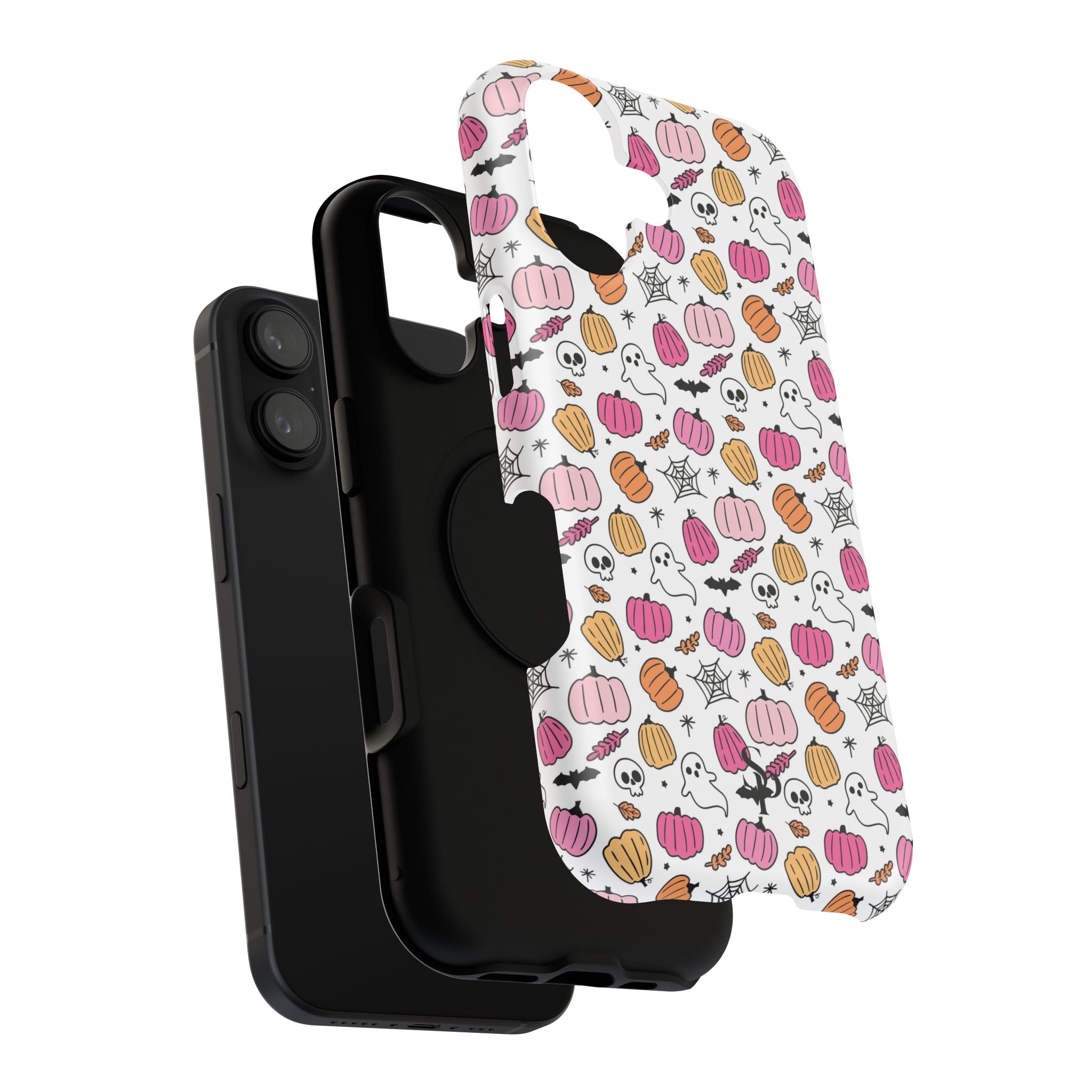 Pink Halloween Impact-Resistant Cases