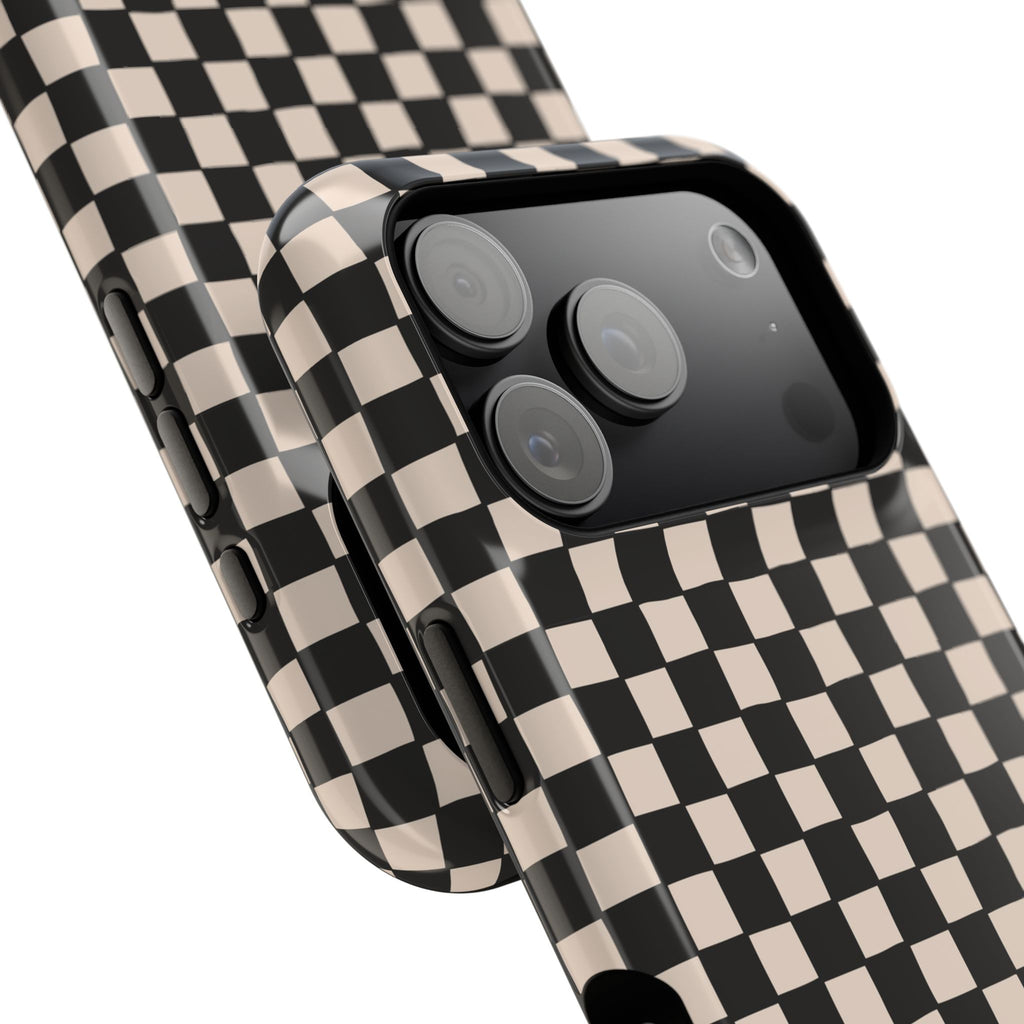 Checkerboard Impact-Resistant Case
