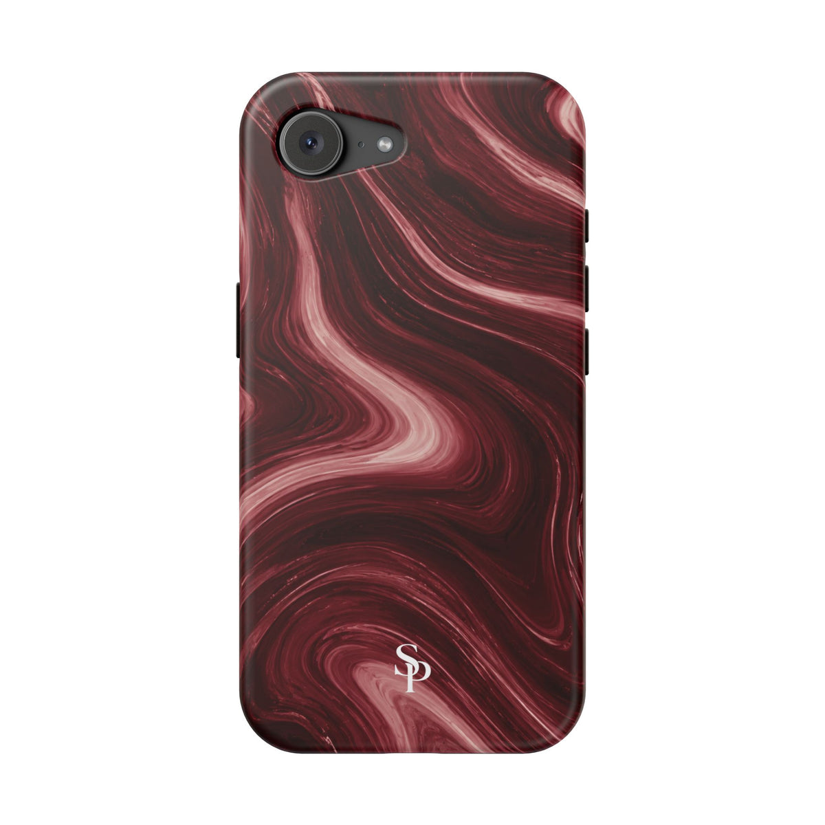 Burgundy Marble Magnetic Phone Case
