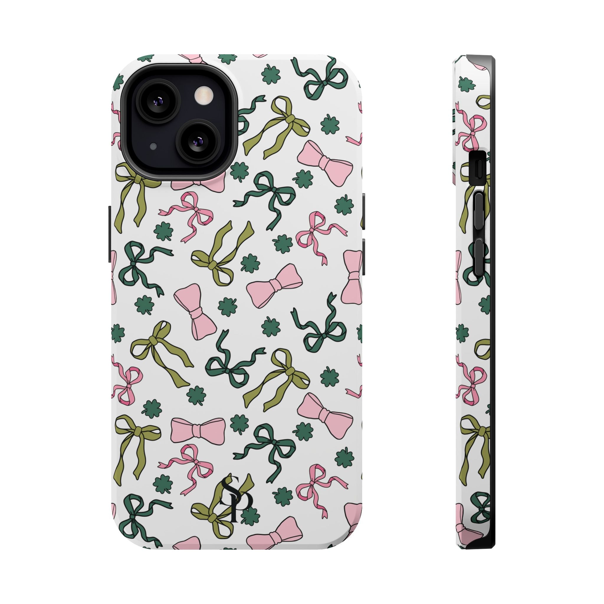 Bows and Shamrocks Magnetic Phone Case