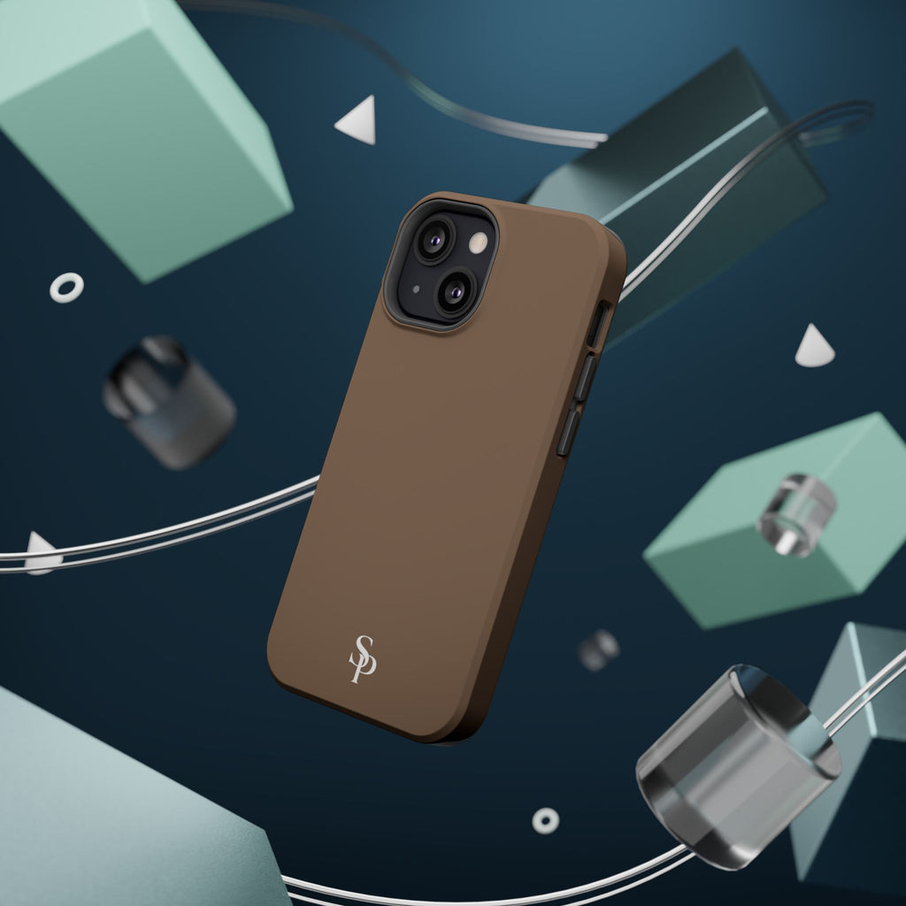 Brown Magnetic Tough Case