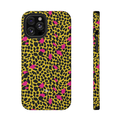 Leopard Print Impact-Resistant Phone Case