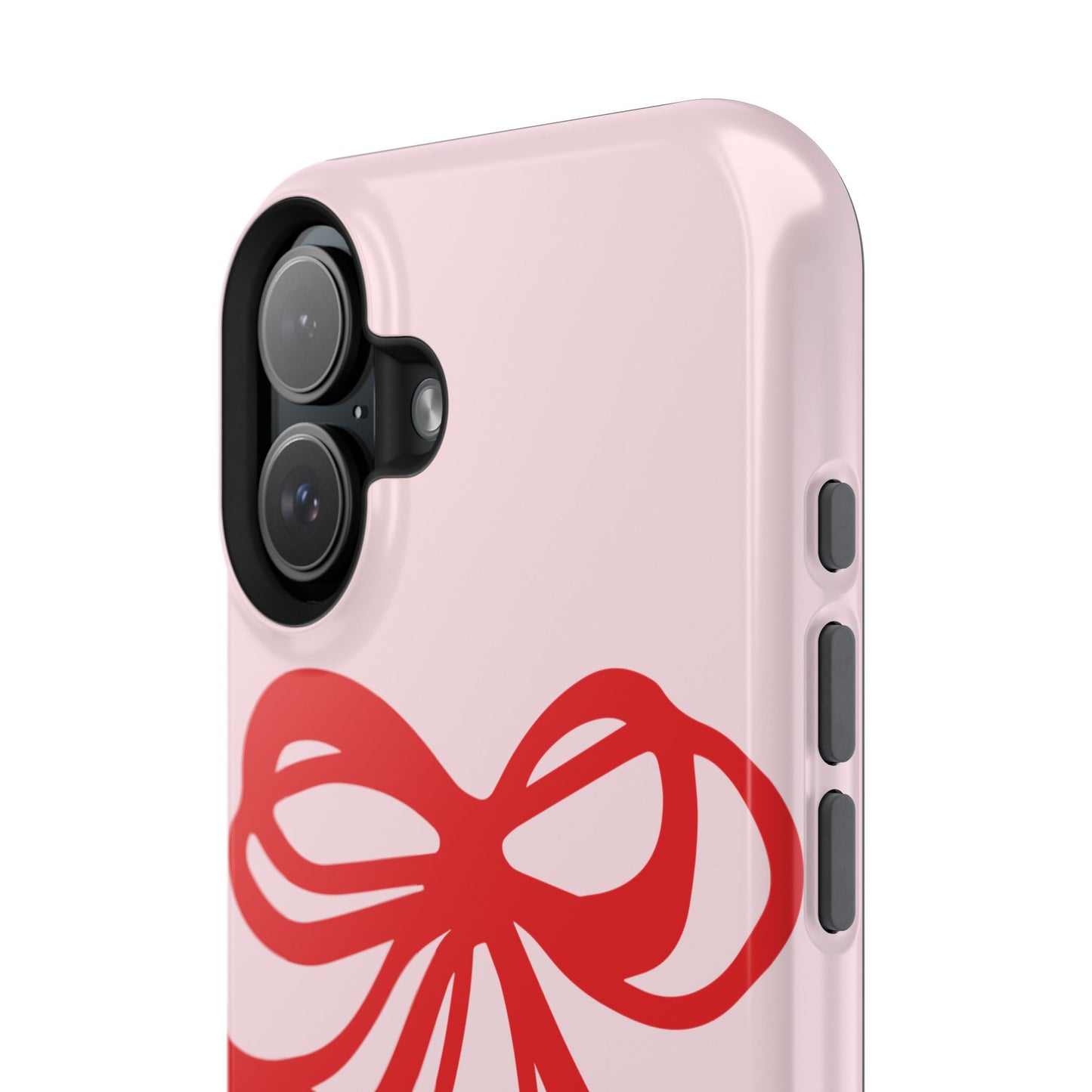 Cherry Bow Impact-Resistant Phone Case