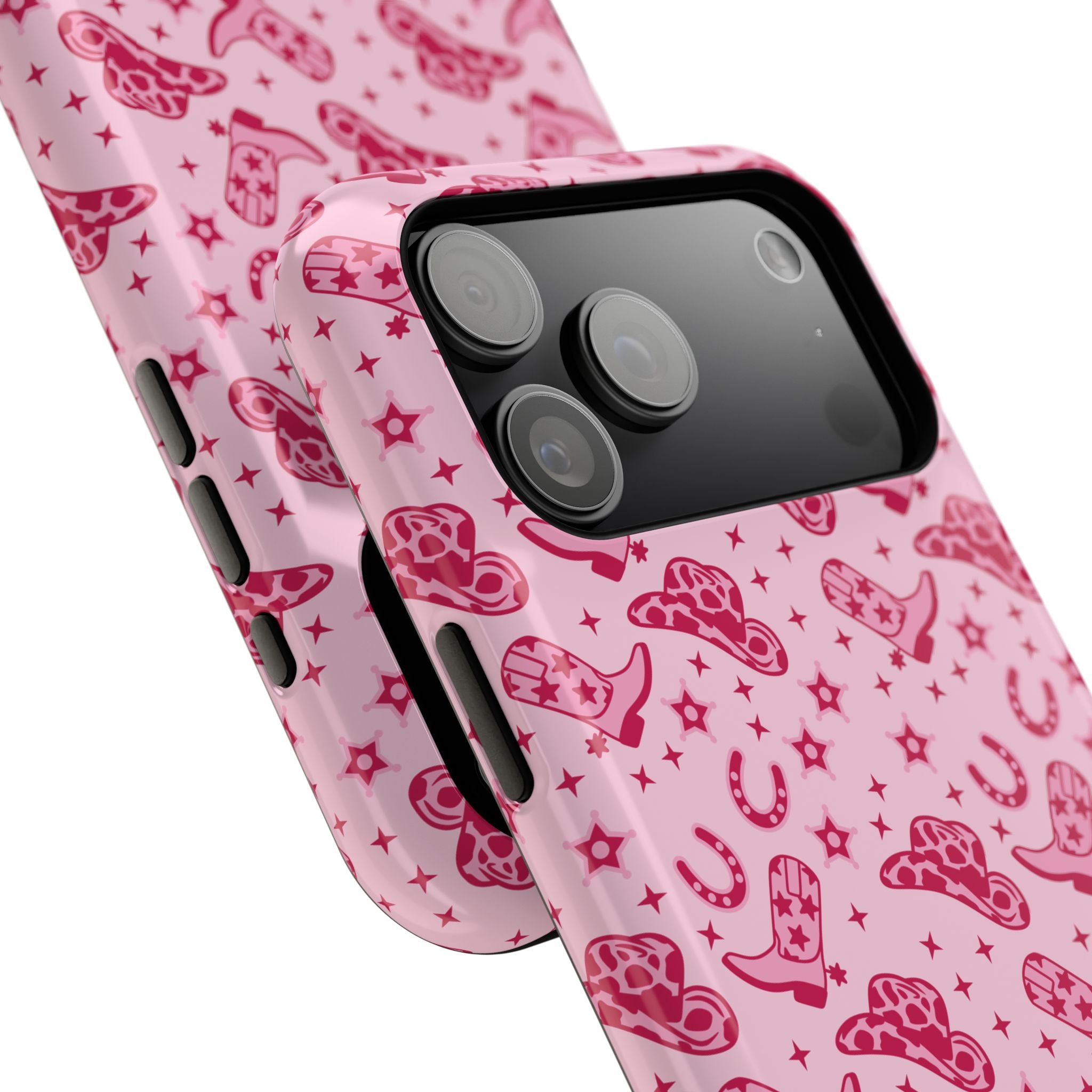 Pink Cowgirl Impact-Resistant Case