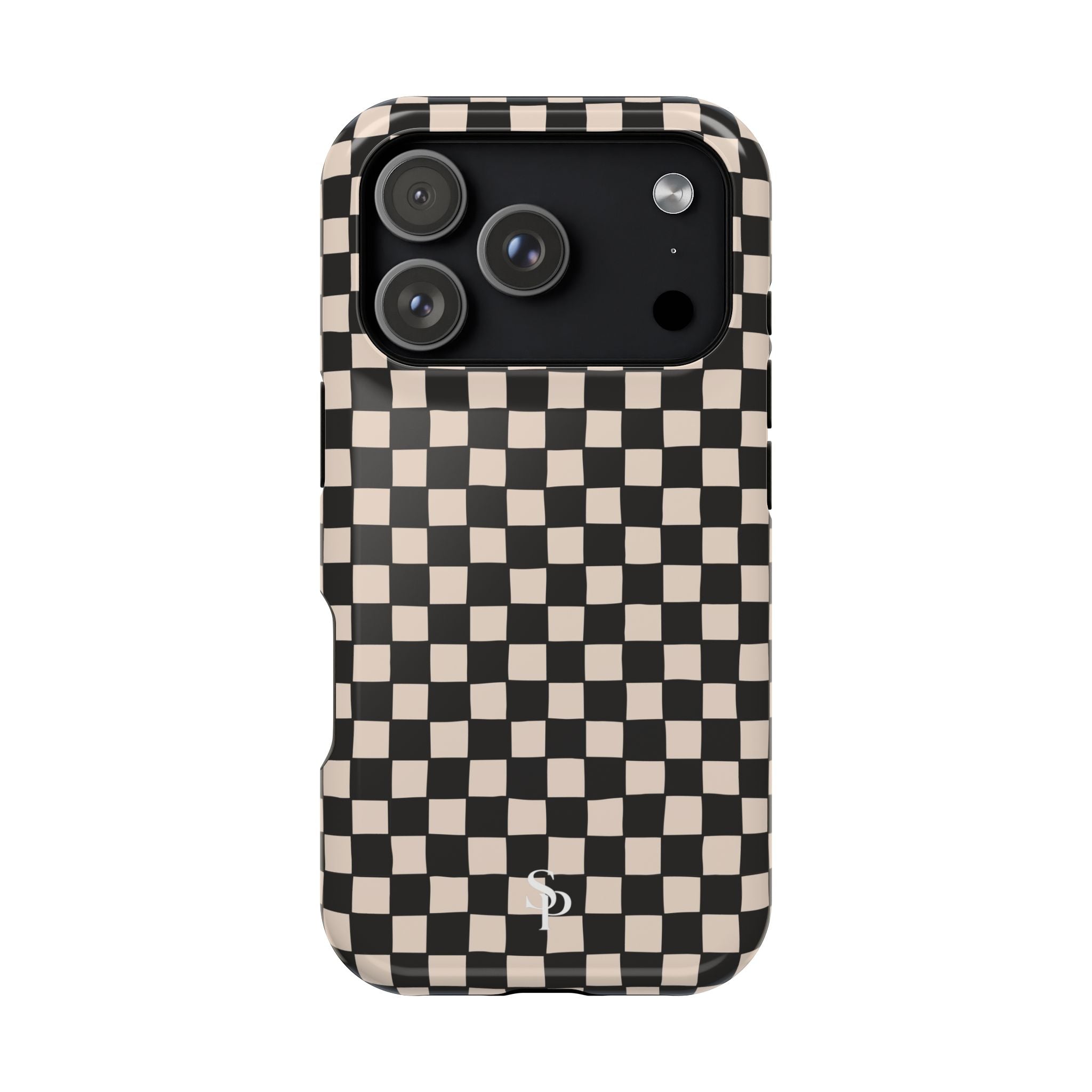 Checkerboard Impact-Resistant Case