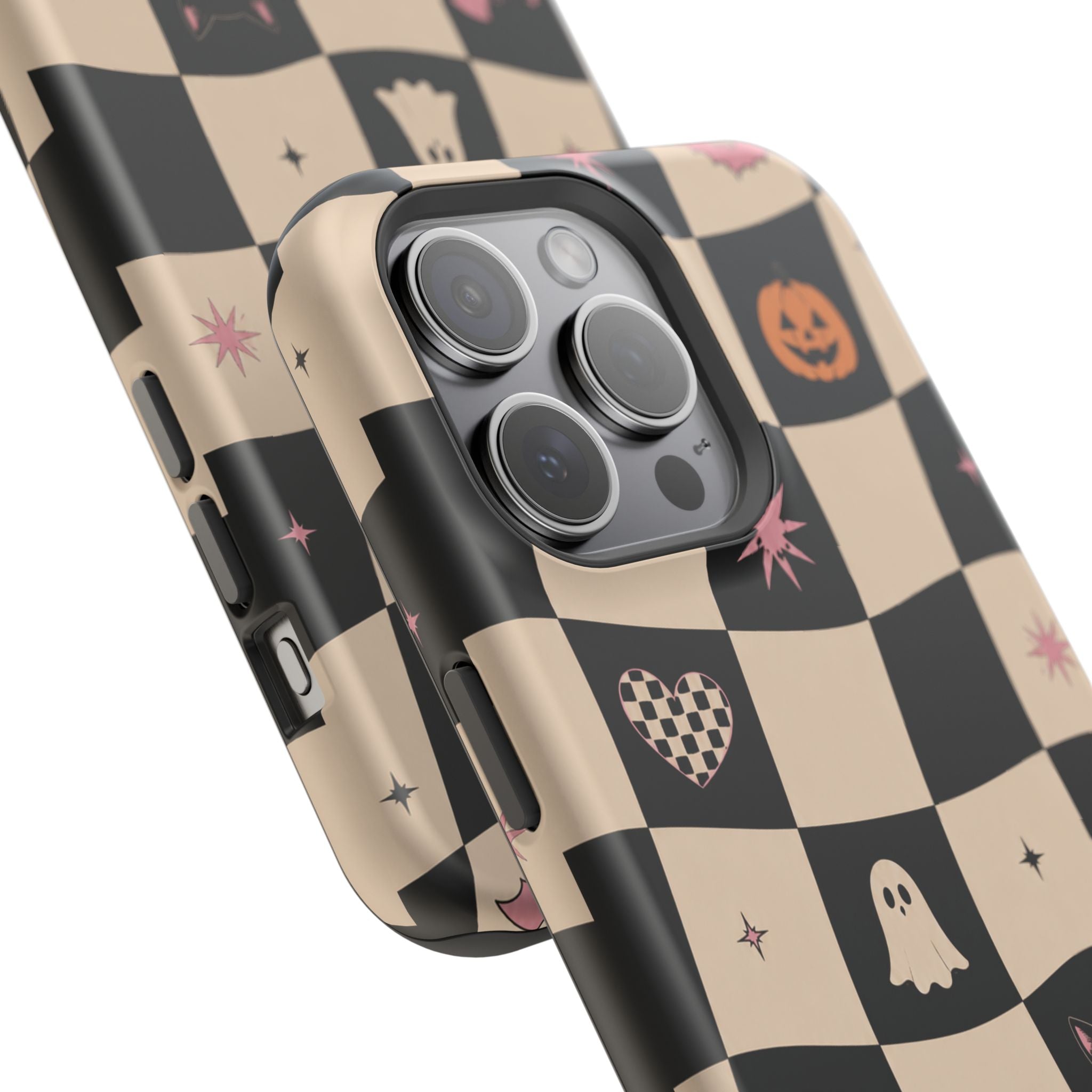 Halloween Checkerboard Magnetic Phone Case