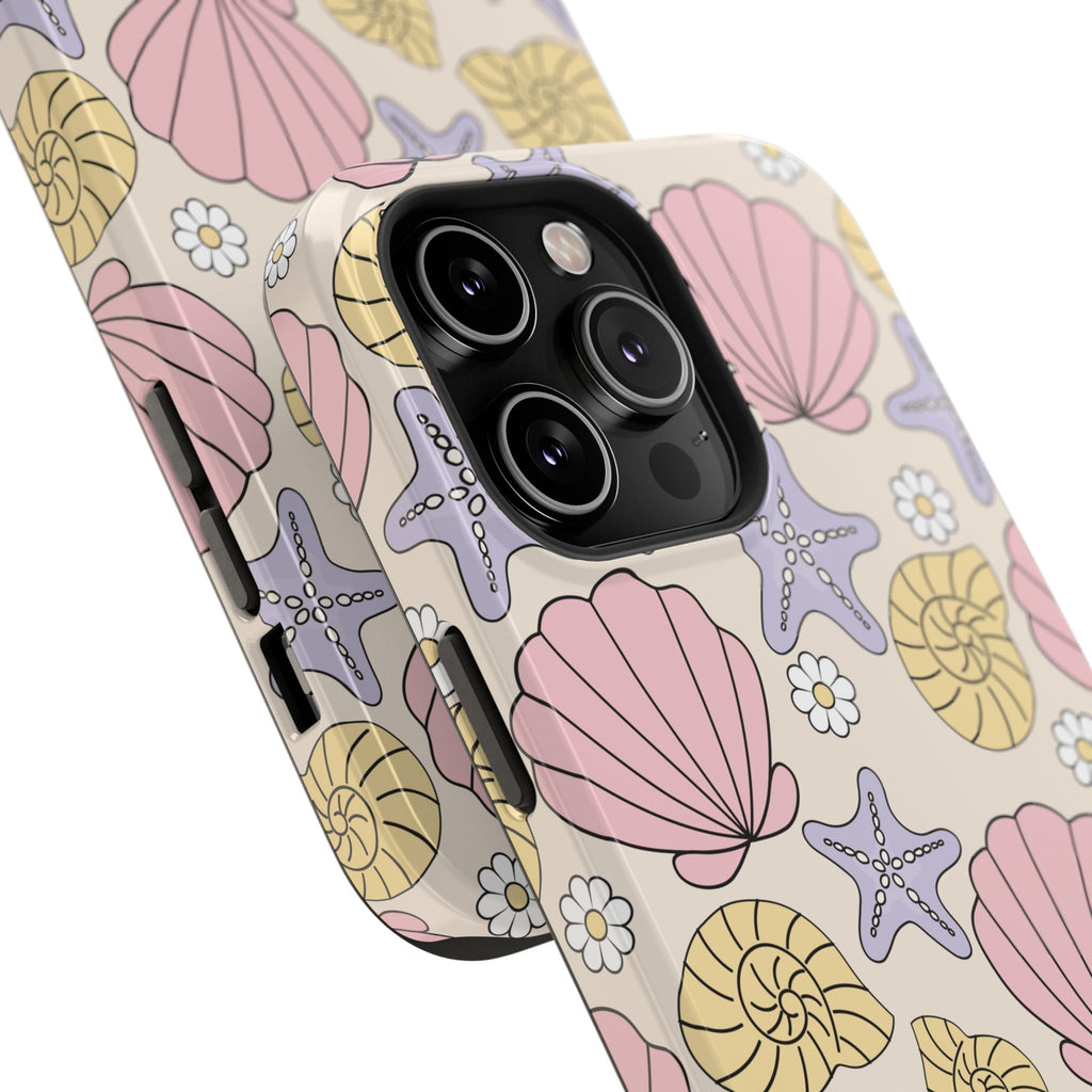 Coastal Shells Impact-Resistant Phone Case