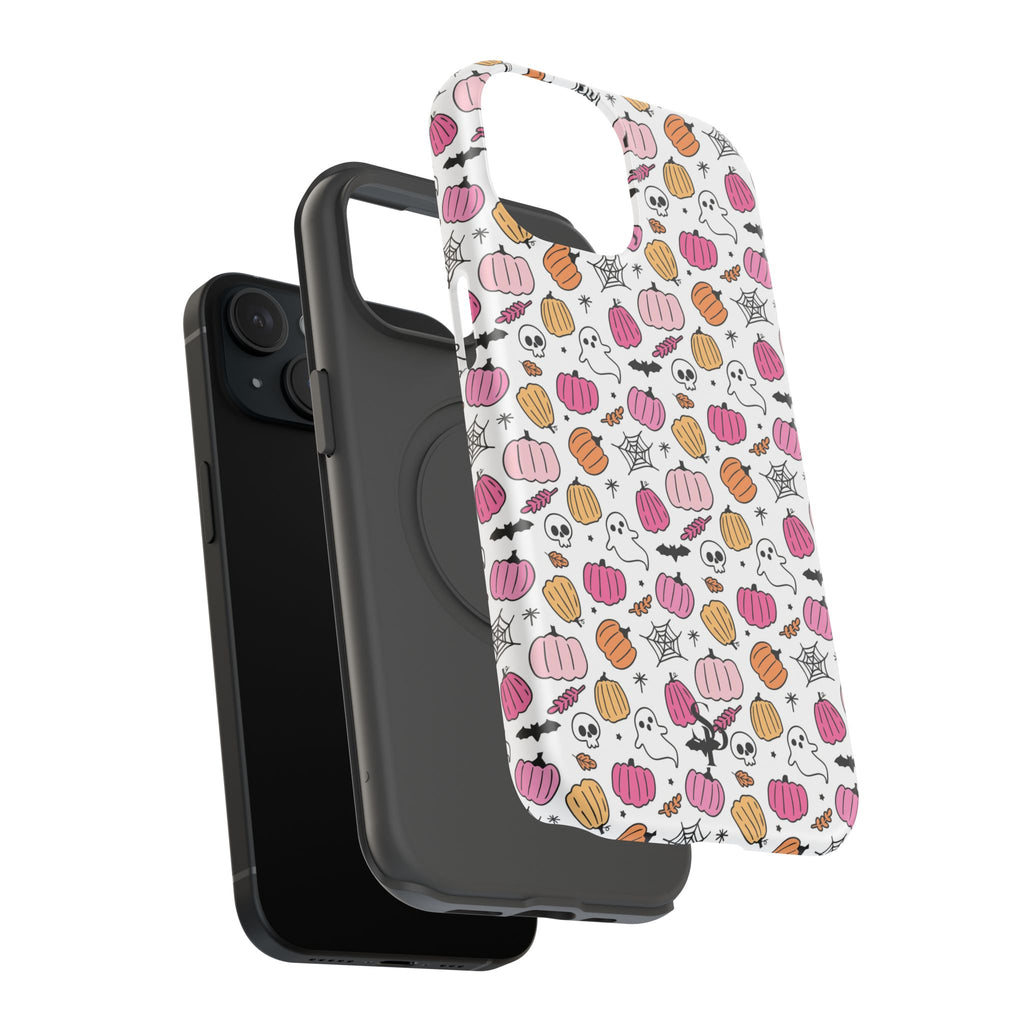 Pink Halloween Impact-Resistant Cases