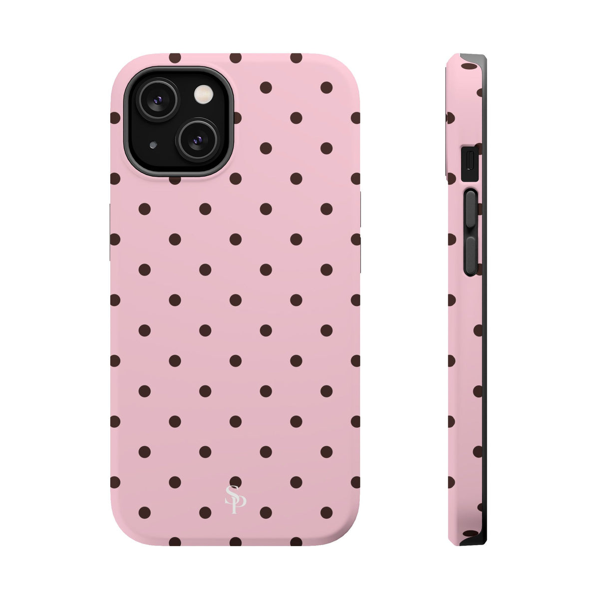 Pink Polka Dot Magnetic Case
